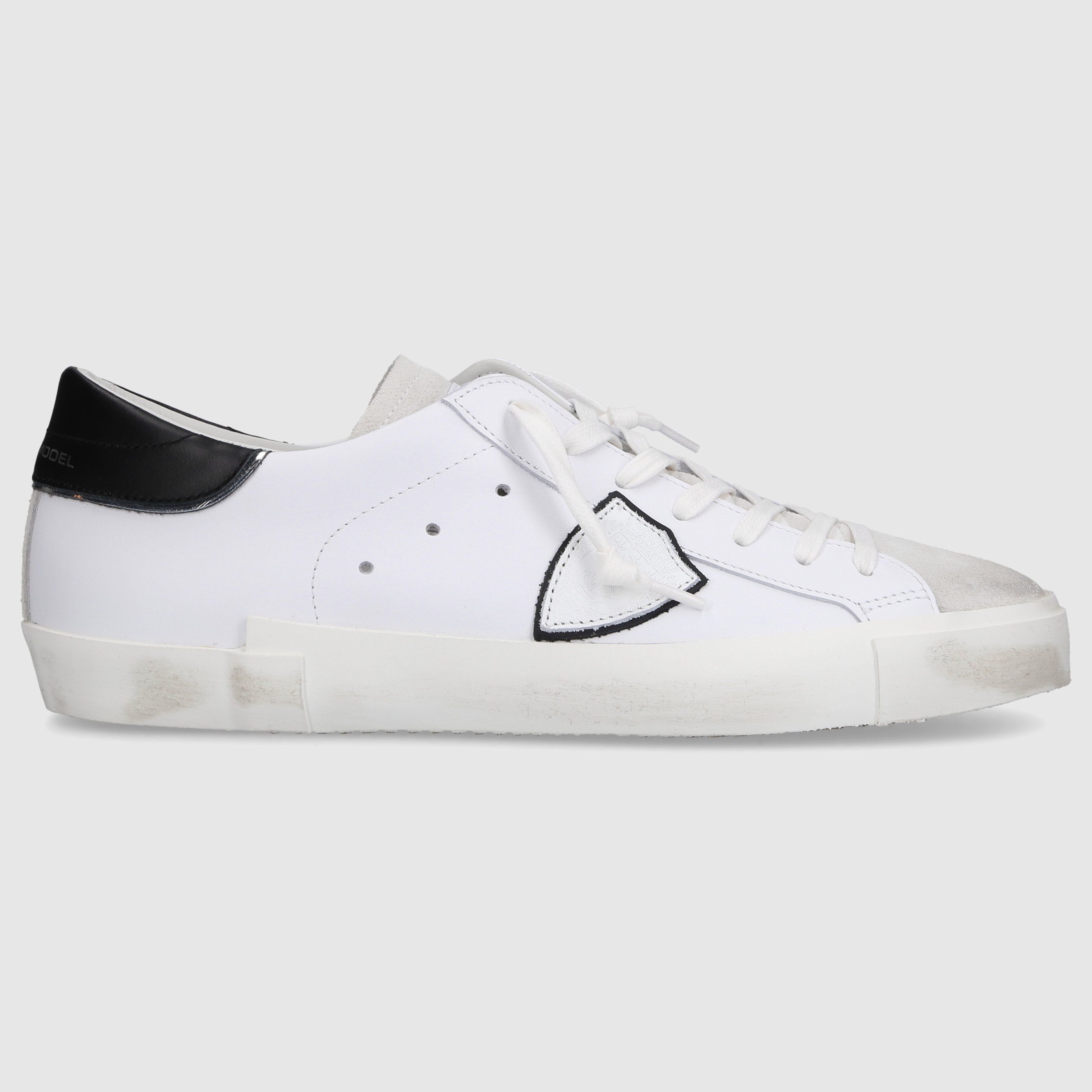 Philippe Model Herren Sneaker low PRLU-1011 Kalbsleder