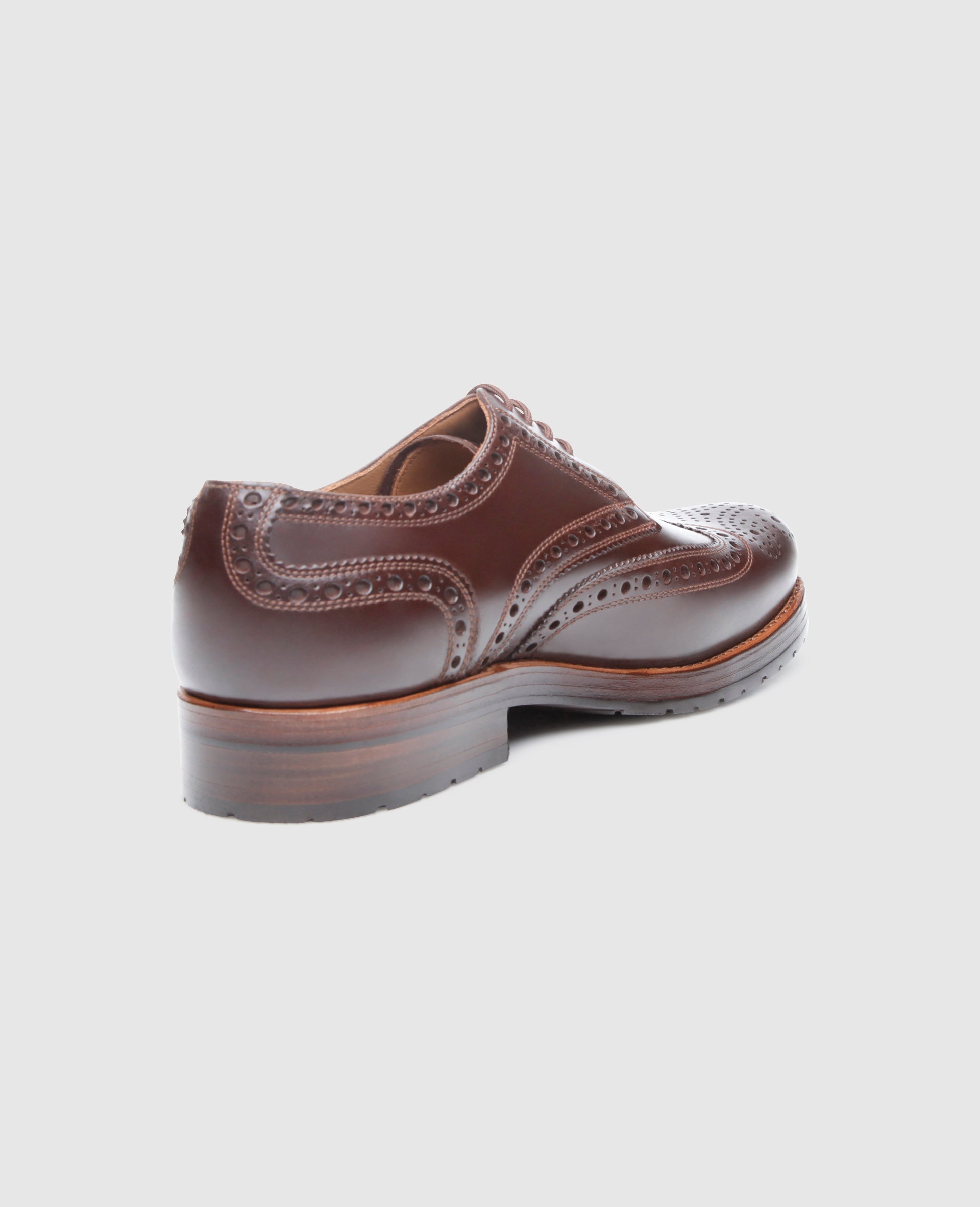Heinrich Dinkelacker Herren Businessschuhe Rio Full-Brogue H - Mocca