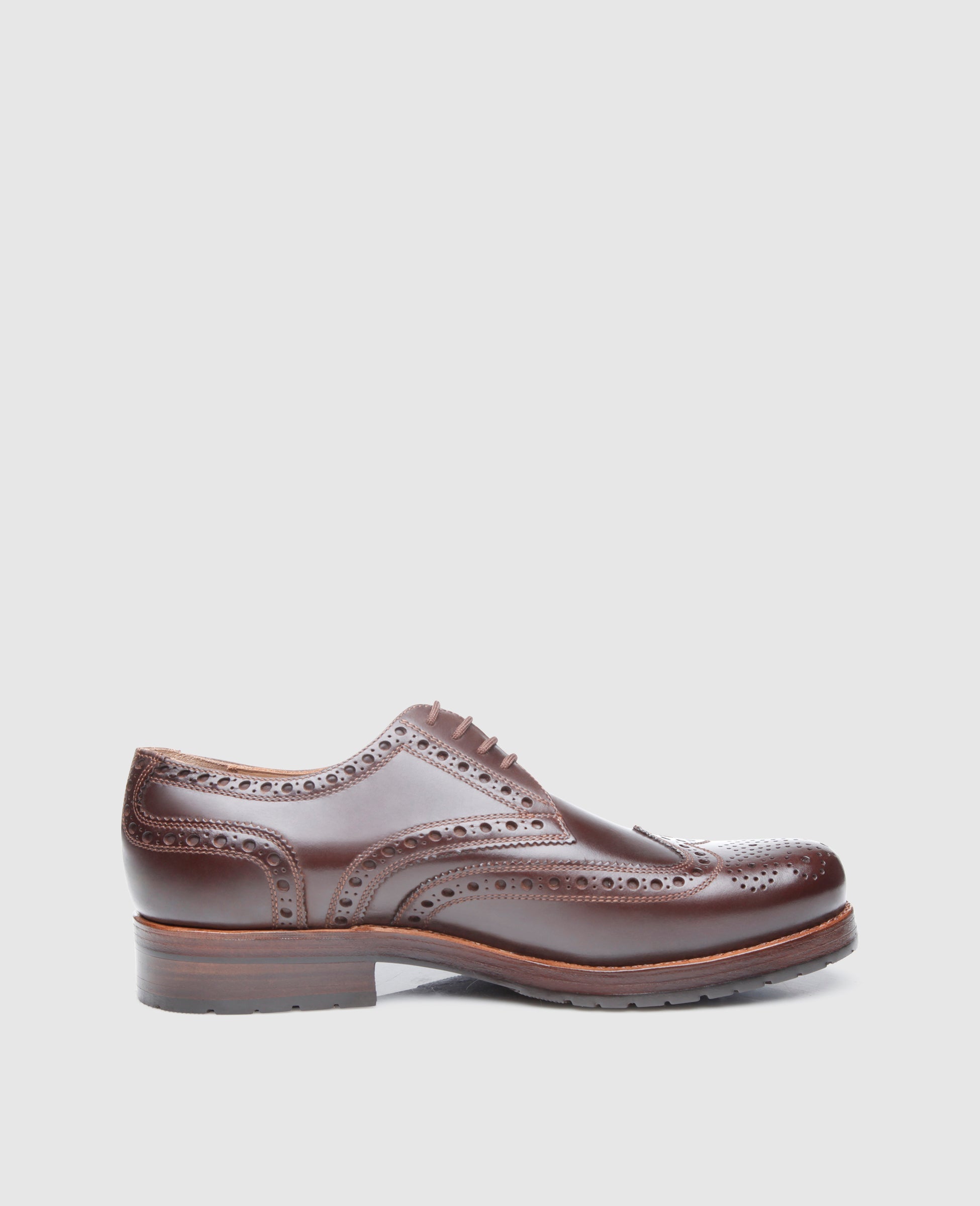 Heinrich Dinkelacker Herren Businessschuhe Rio Full-Brogue H - Mocca