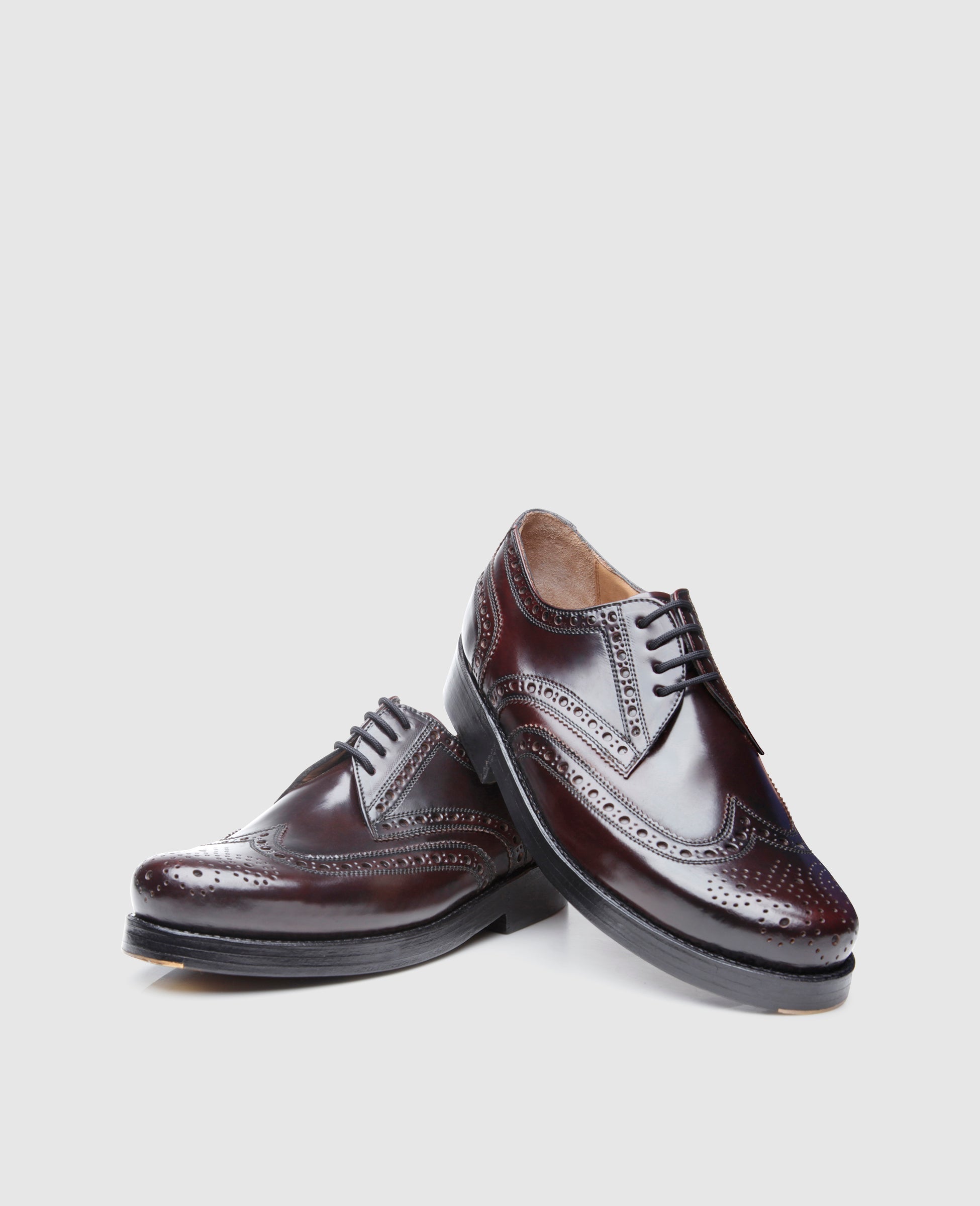 Heinrich Dinkelacker Men's Rio Full-Brogue C - Oxblood