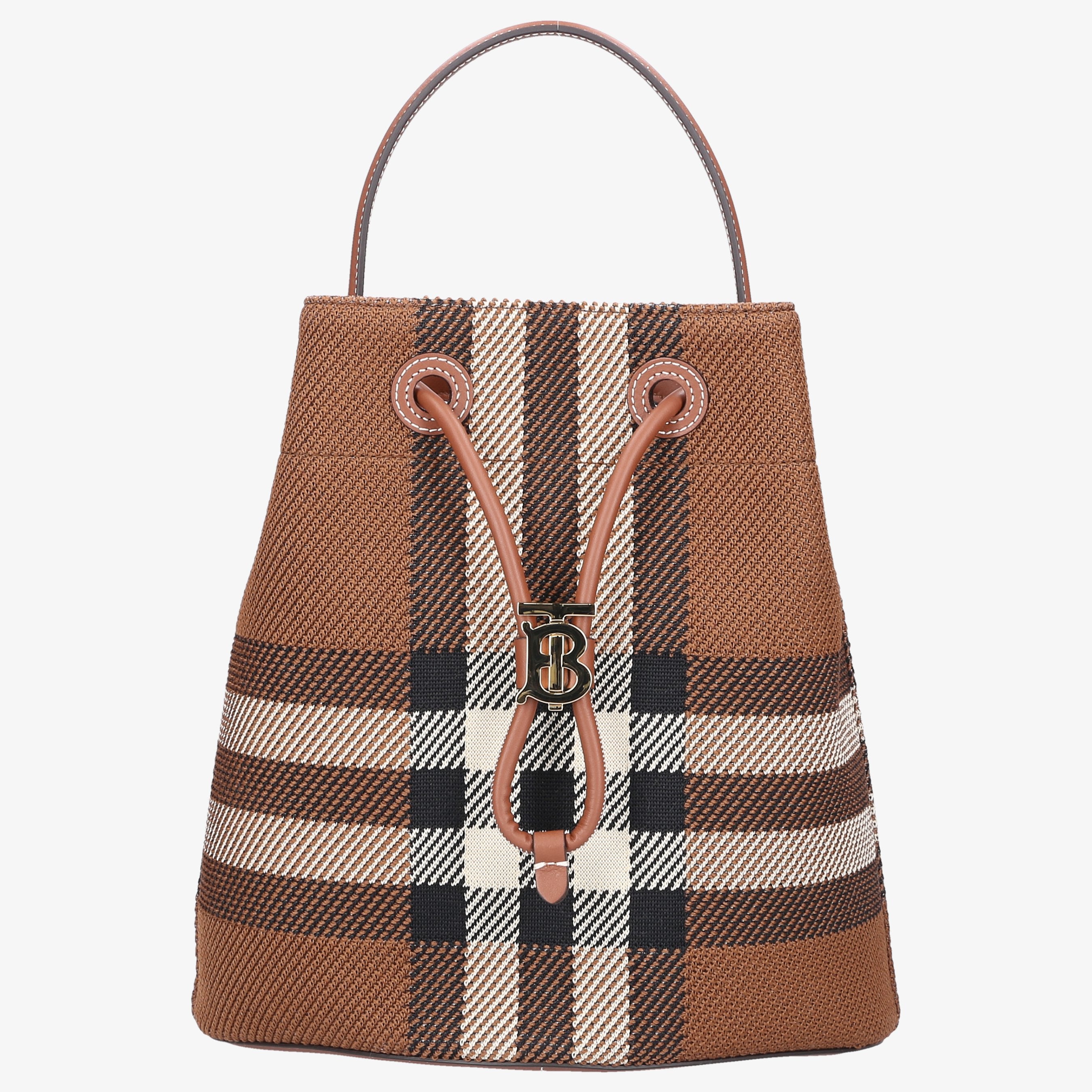 Burberry Damen Handtasche DRAWSTRING BUCKET Canvas