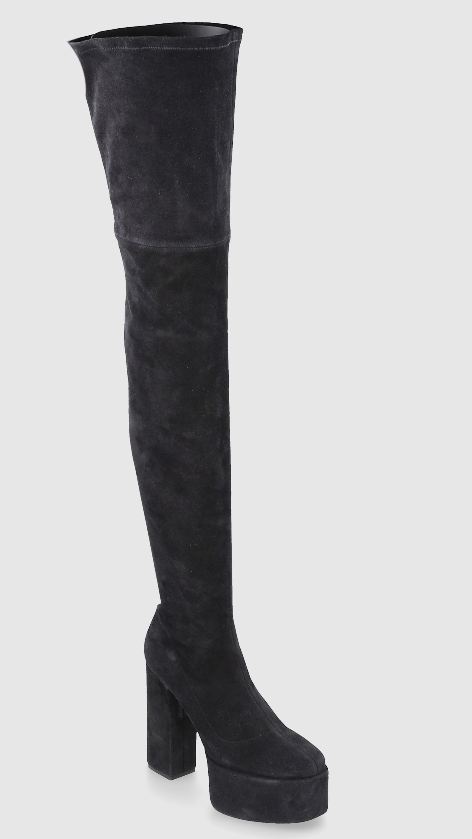 Paris Texas Damen Stiefel CARMEN Veloursleder