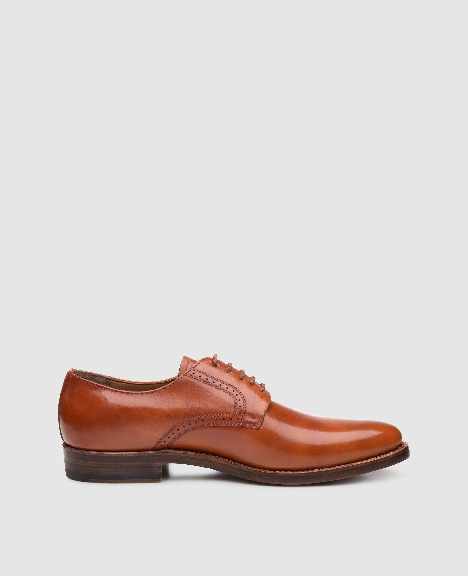 Heinrich Dinkelacker Herren Businessschuhe Milano Plain TC - Cognac