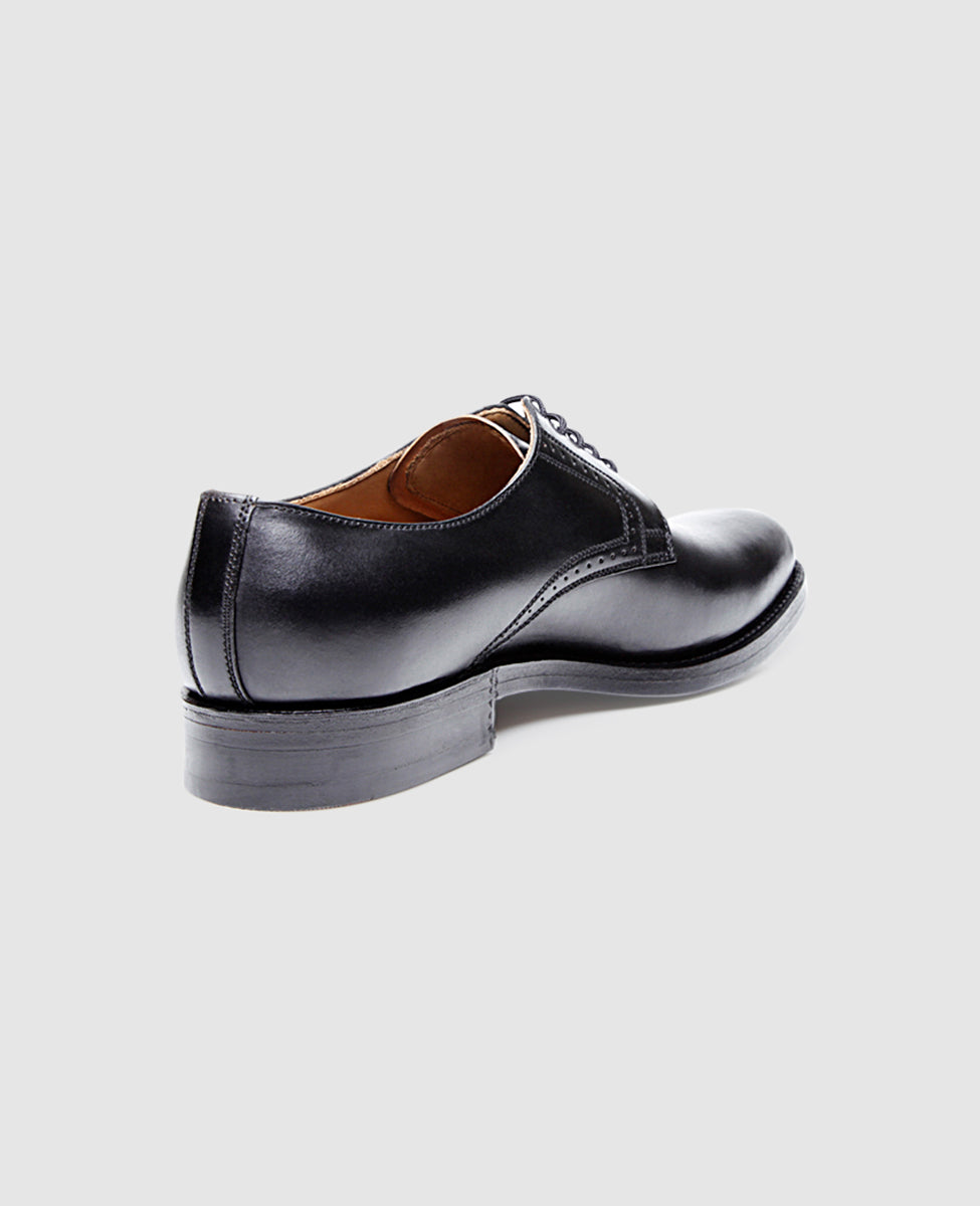 Heinrich Dinkelacker Herren Businessschuhe Milano Plain C - Schwarz