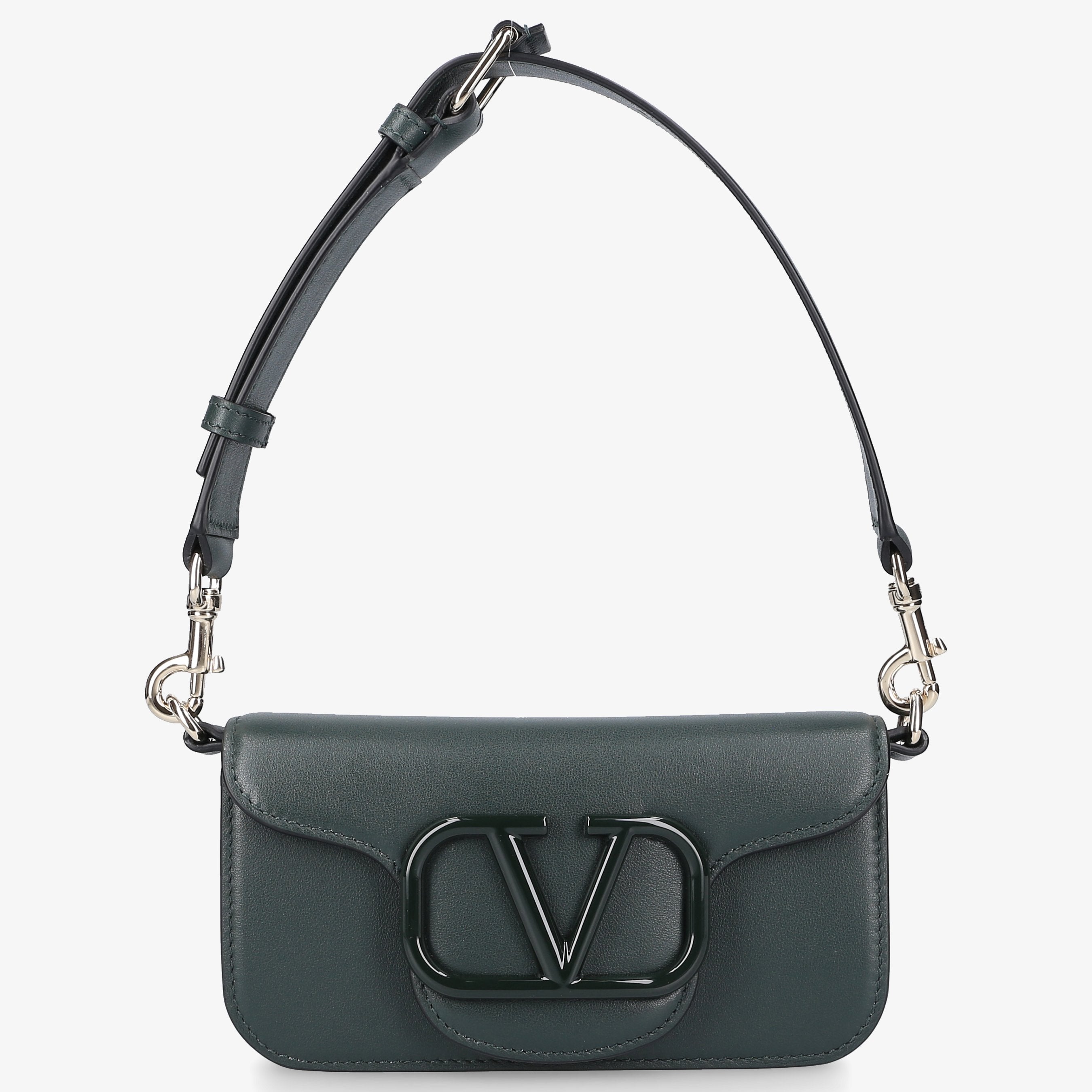 Valentino Garavani Damen Schultertasche LOCÒ Kalbsleder