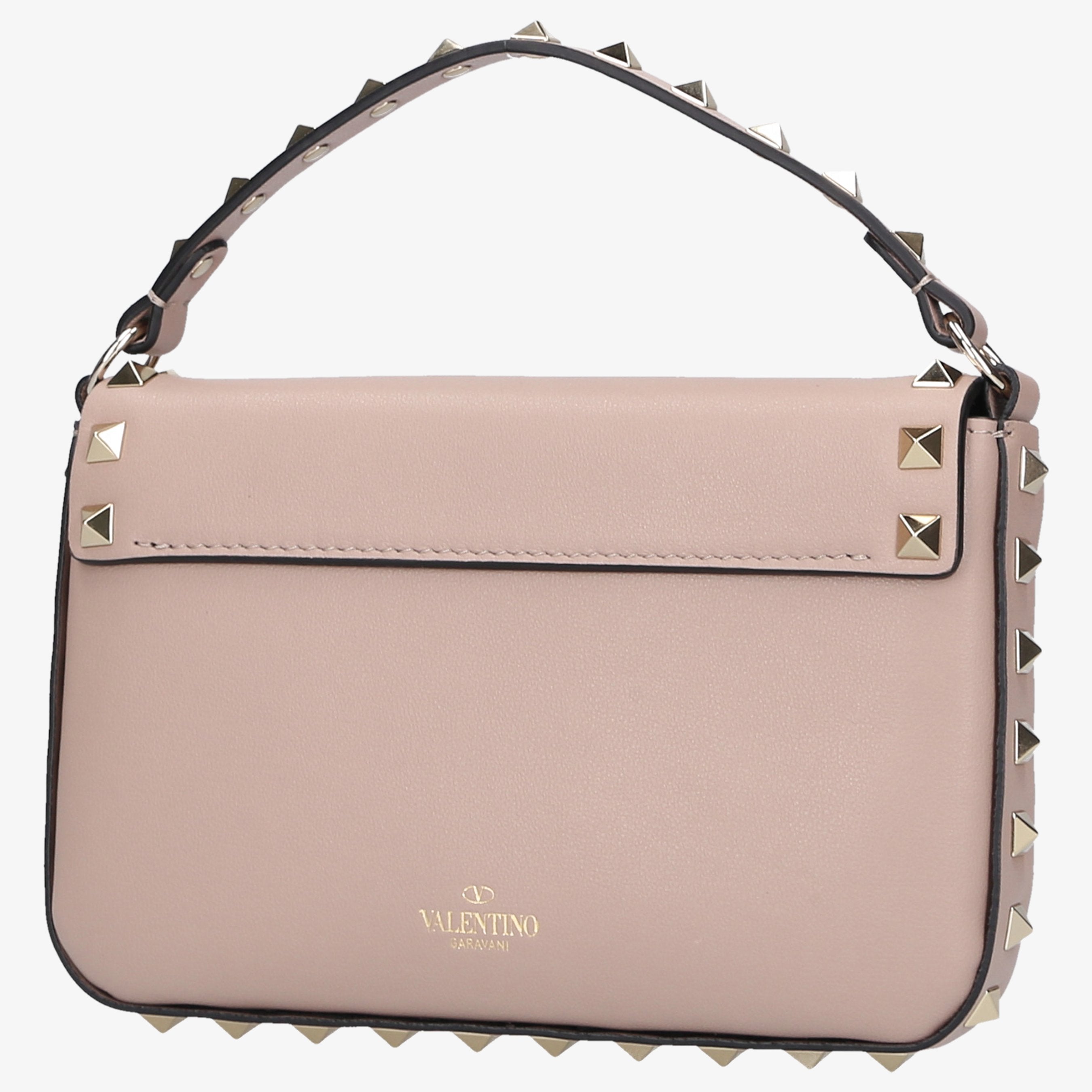 Valentino Garavani Damen Schultertasche ROCKSTUD Kalbsleder