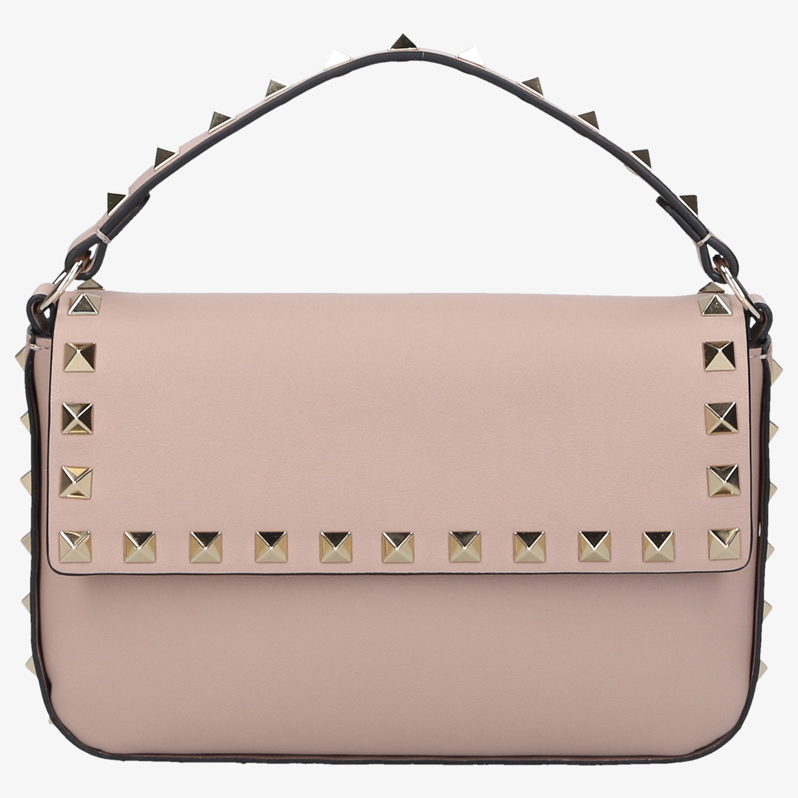 Valentino Garavani Damen Schultertasche ROCKSTUD Kalbsleder