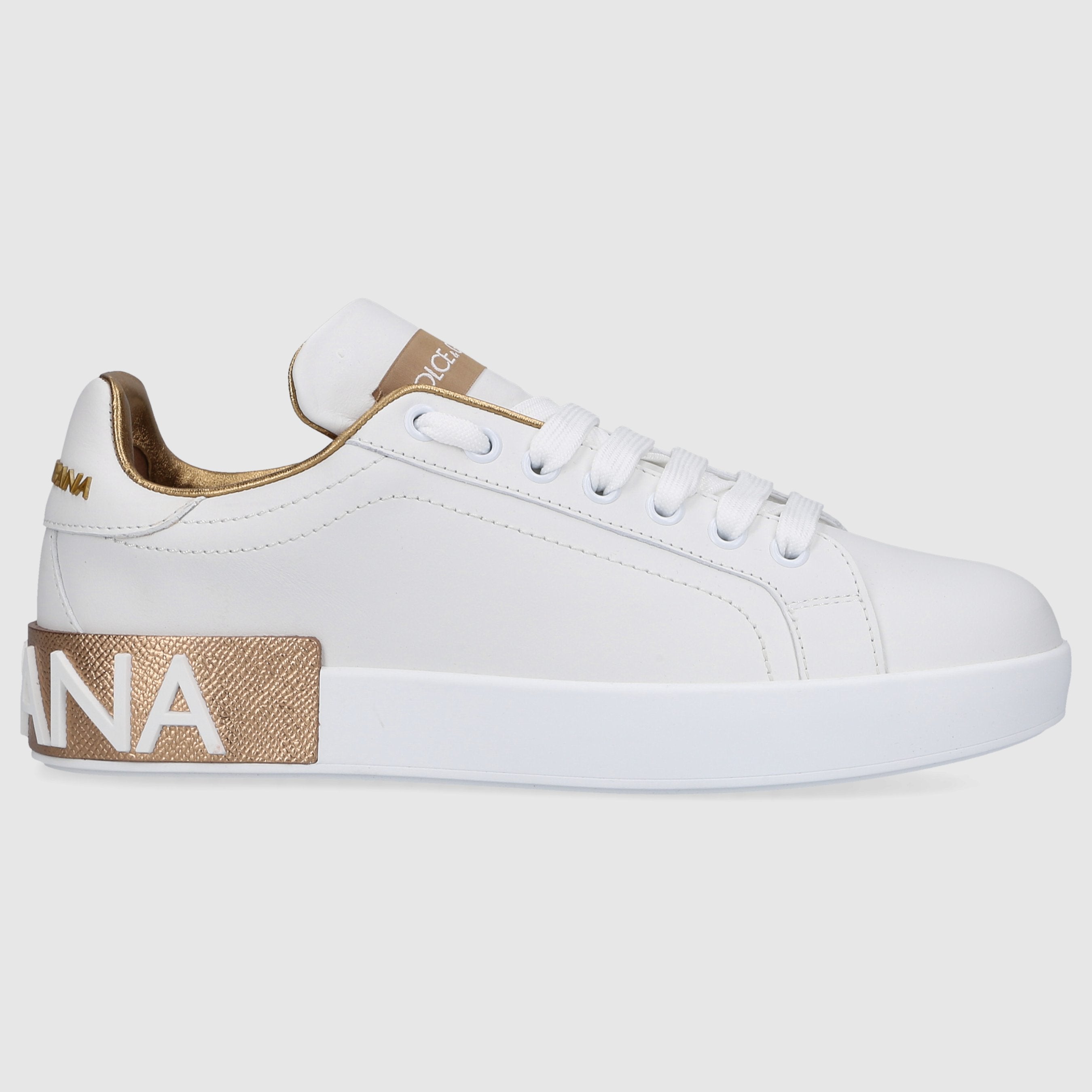 Dolce & Gabbana Damen Sneaker low PORTOFINO Kalbsleder
