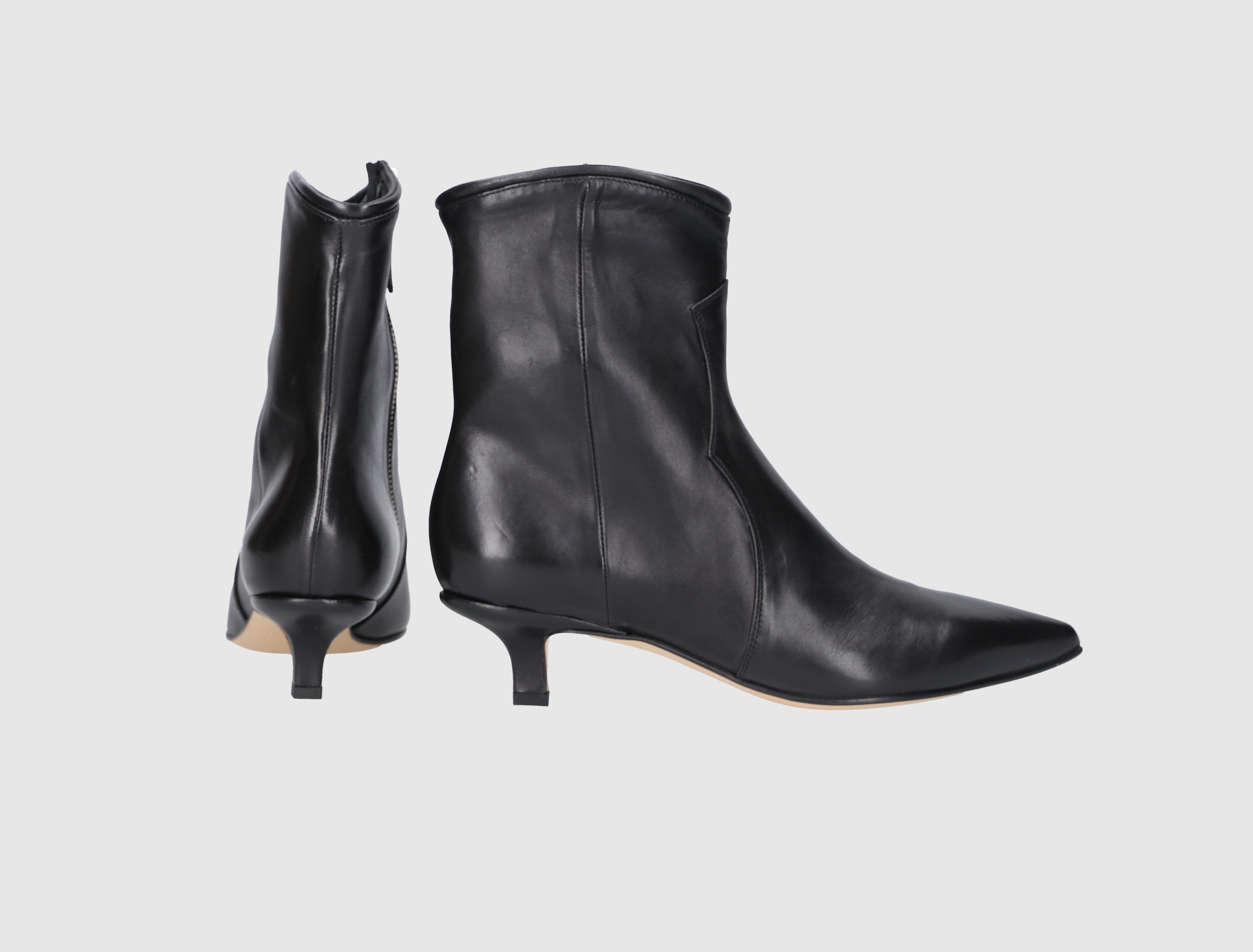 Pomme D`OR Damen Klassische Stiefeletten 4907  Nappaleder