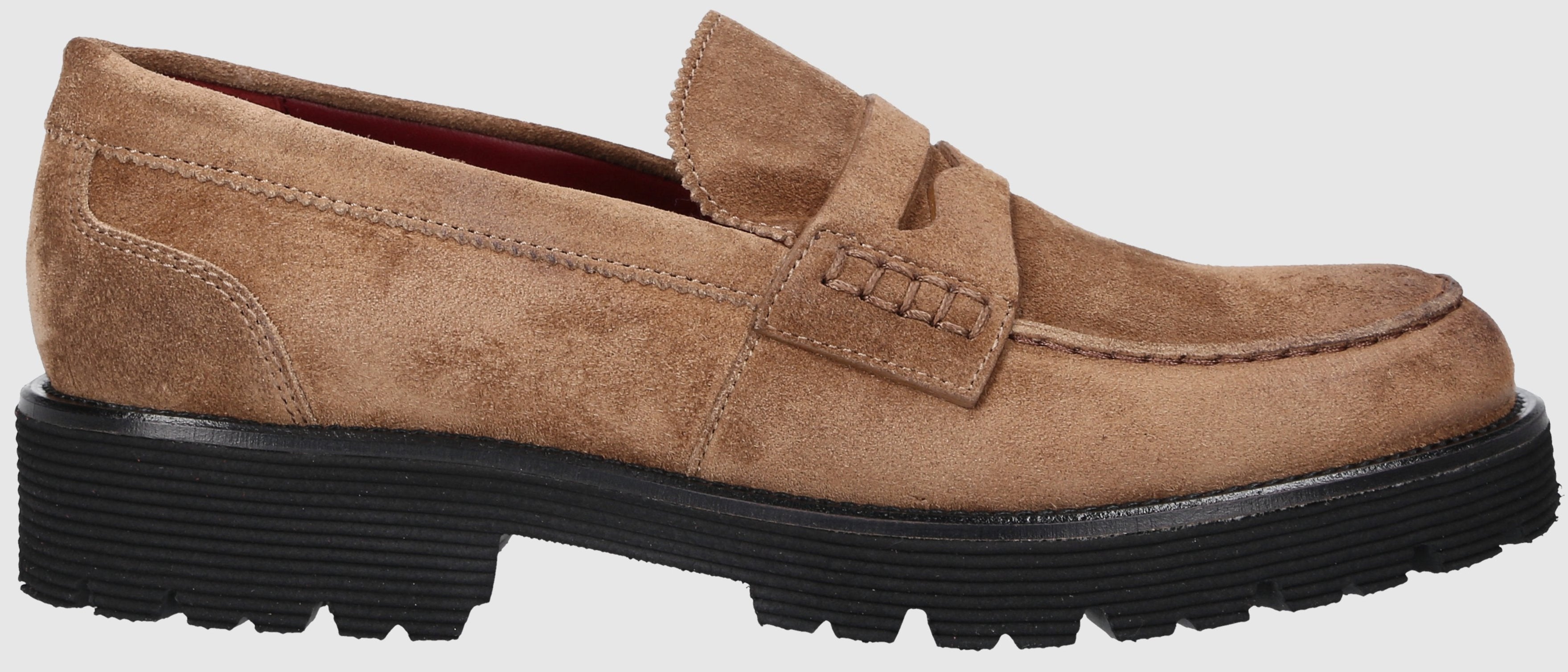 EN AVANT Damen Loafer 529-01 Veloursleder