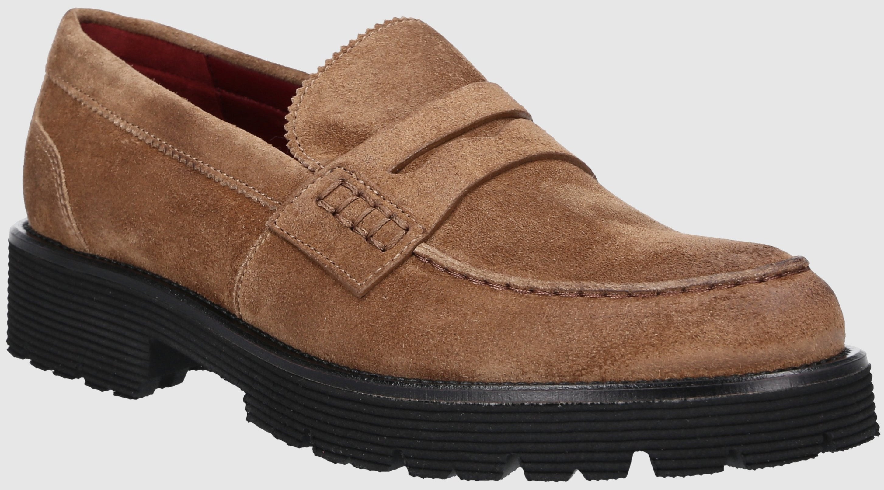 EN AVANT Damen Loafer 529-01 Veloursleder