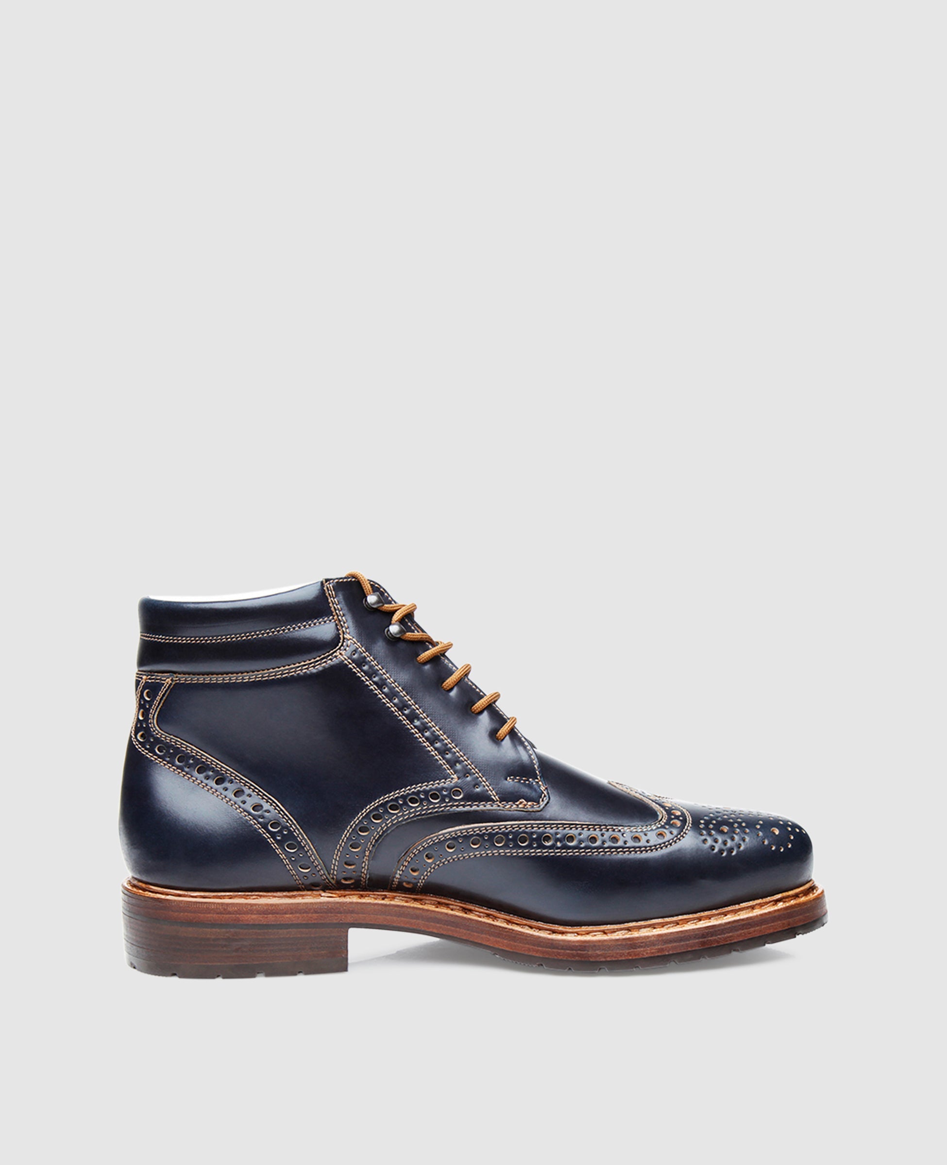 Heinrich Dinkelacker Herren Buda Full-Brogue C - Navy