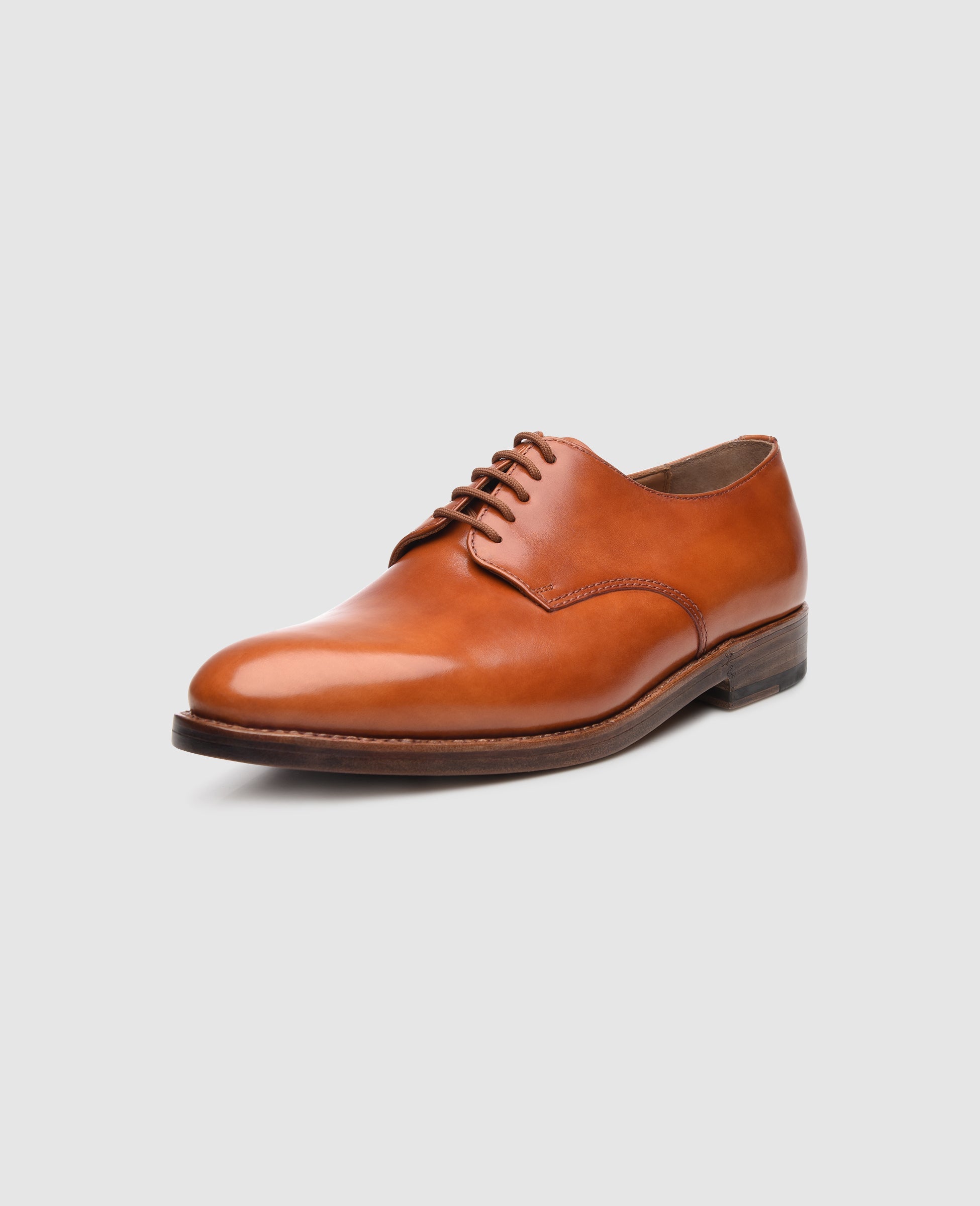 Heinrich Dinkelacker Herren Businessschuhe Luzern Plain TC - Cognac