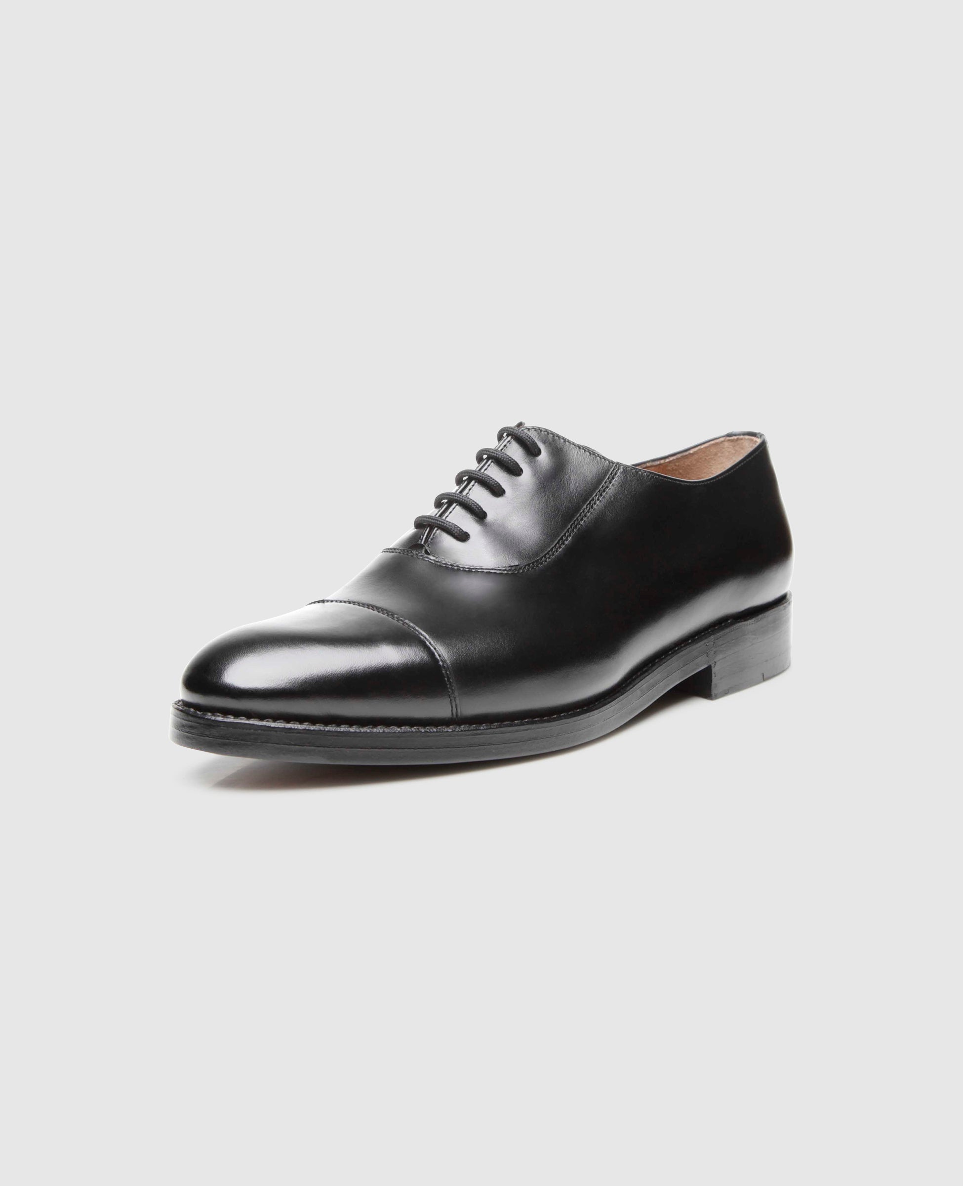 Heinrich Dinkelacker Herren Businessschuhe Luzern Captoe BC - Schwarz