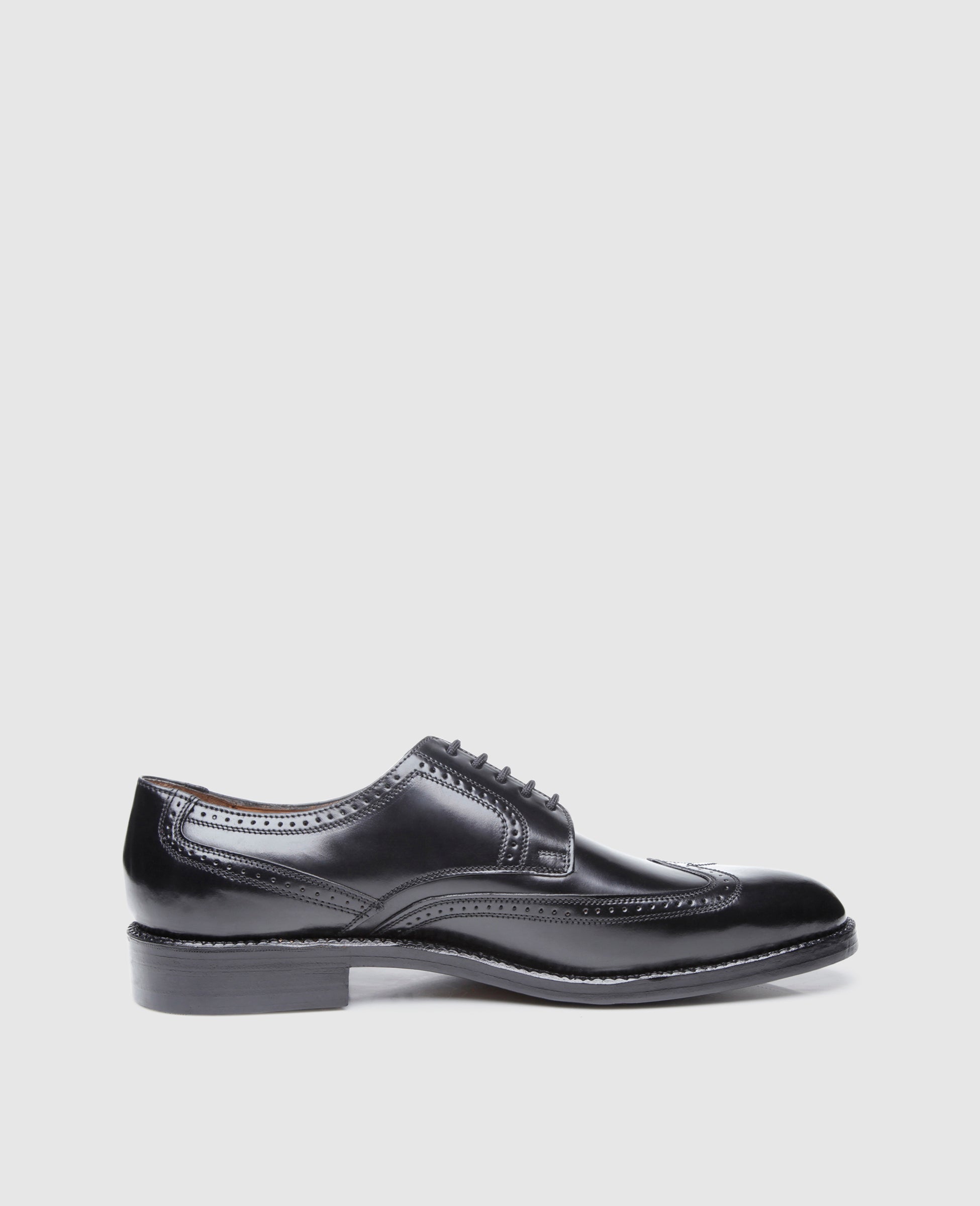 Heinrich Dinkelacker Herren Luzern Full-Brogue C - Schwarz