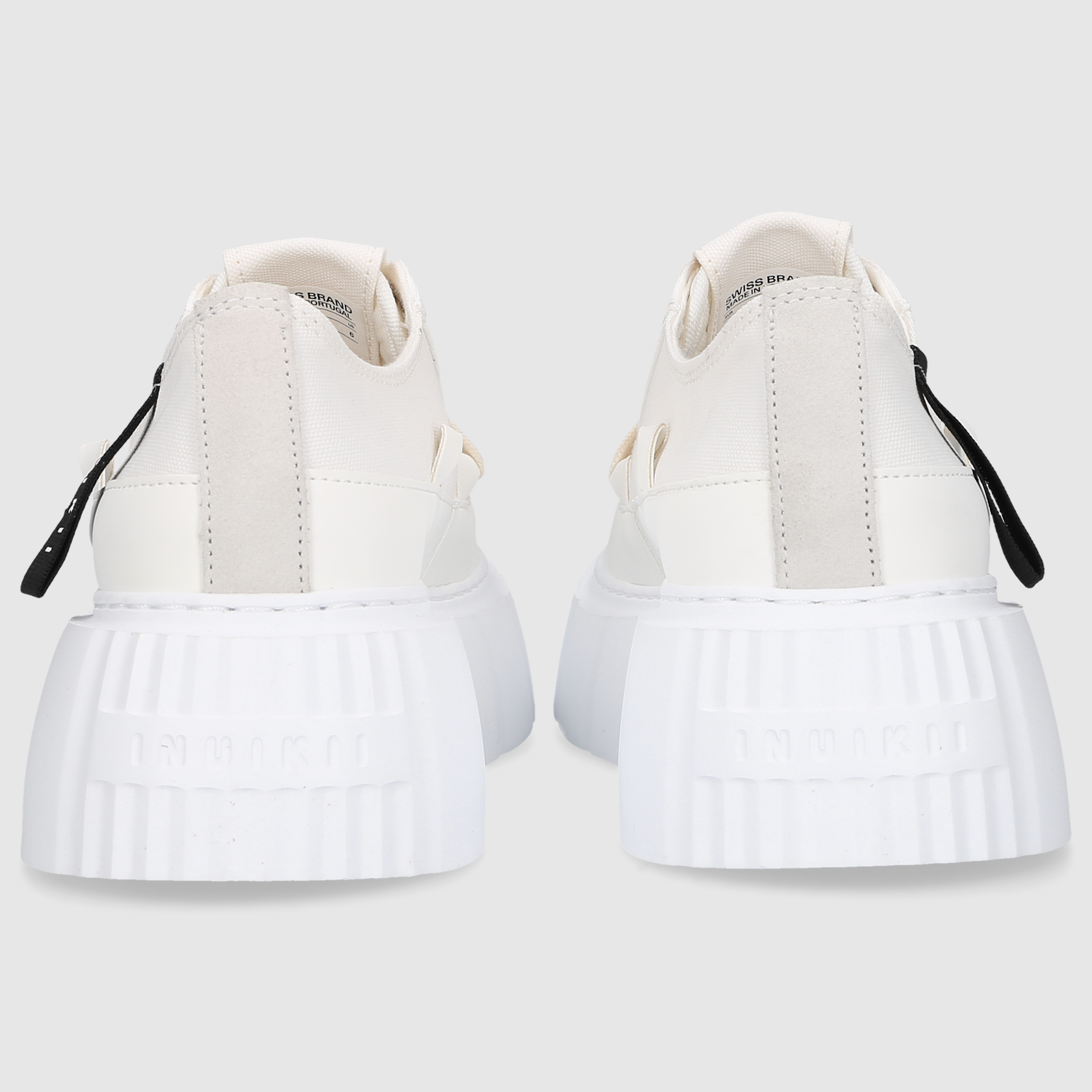 Inuikii Damen Sneaker MATILDA CANVAS LOW White