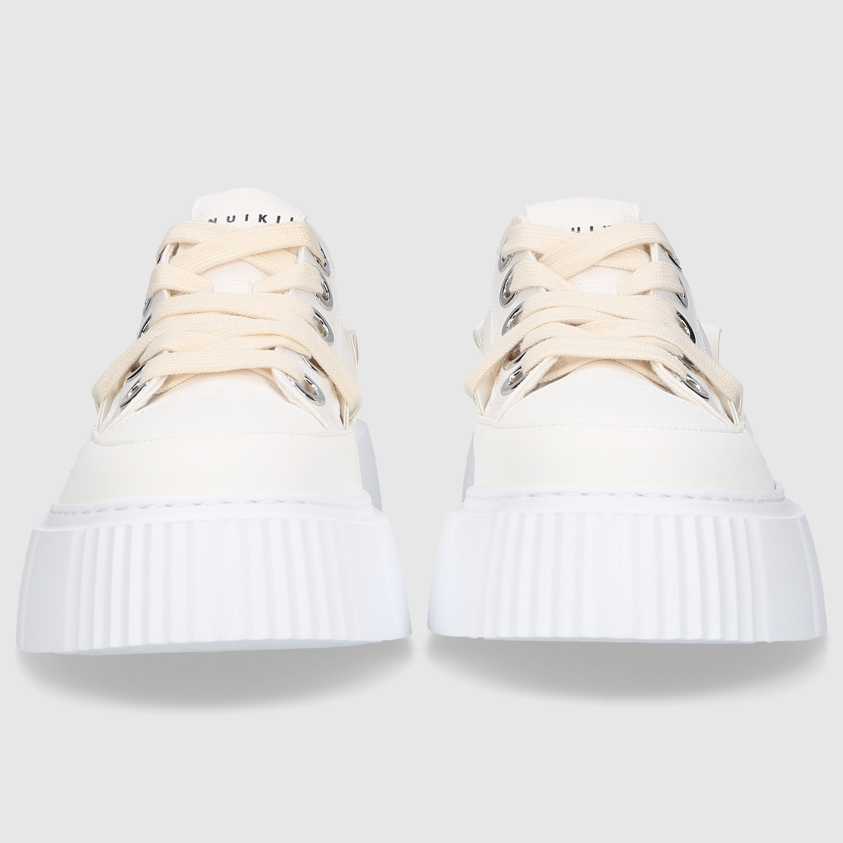 Inuikii Damen Sneaker MATILDA CANVAS LOW White