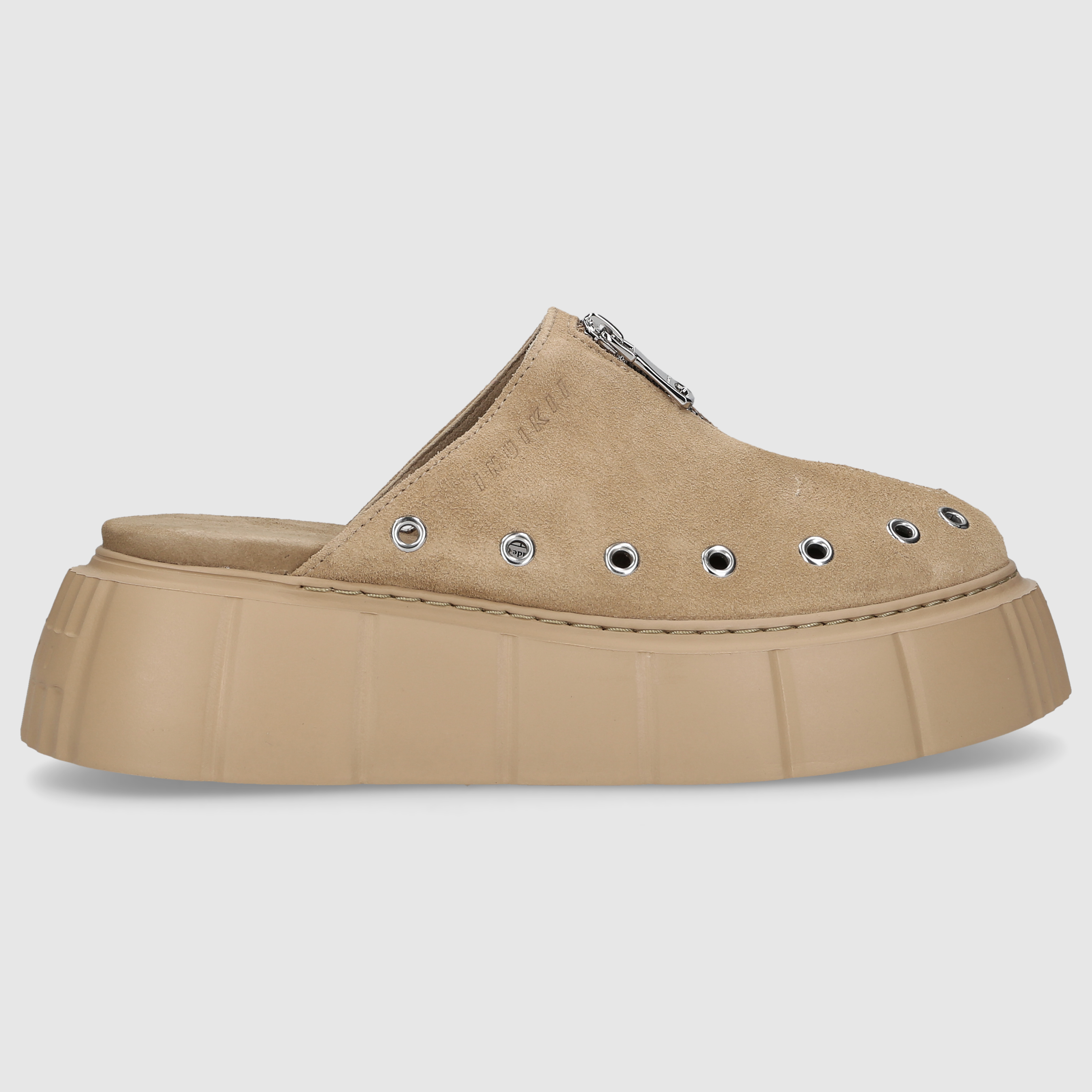 Inuikii Damen Sandale MATILDA MULE SUEDE Beige