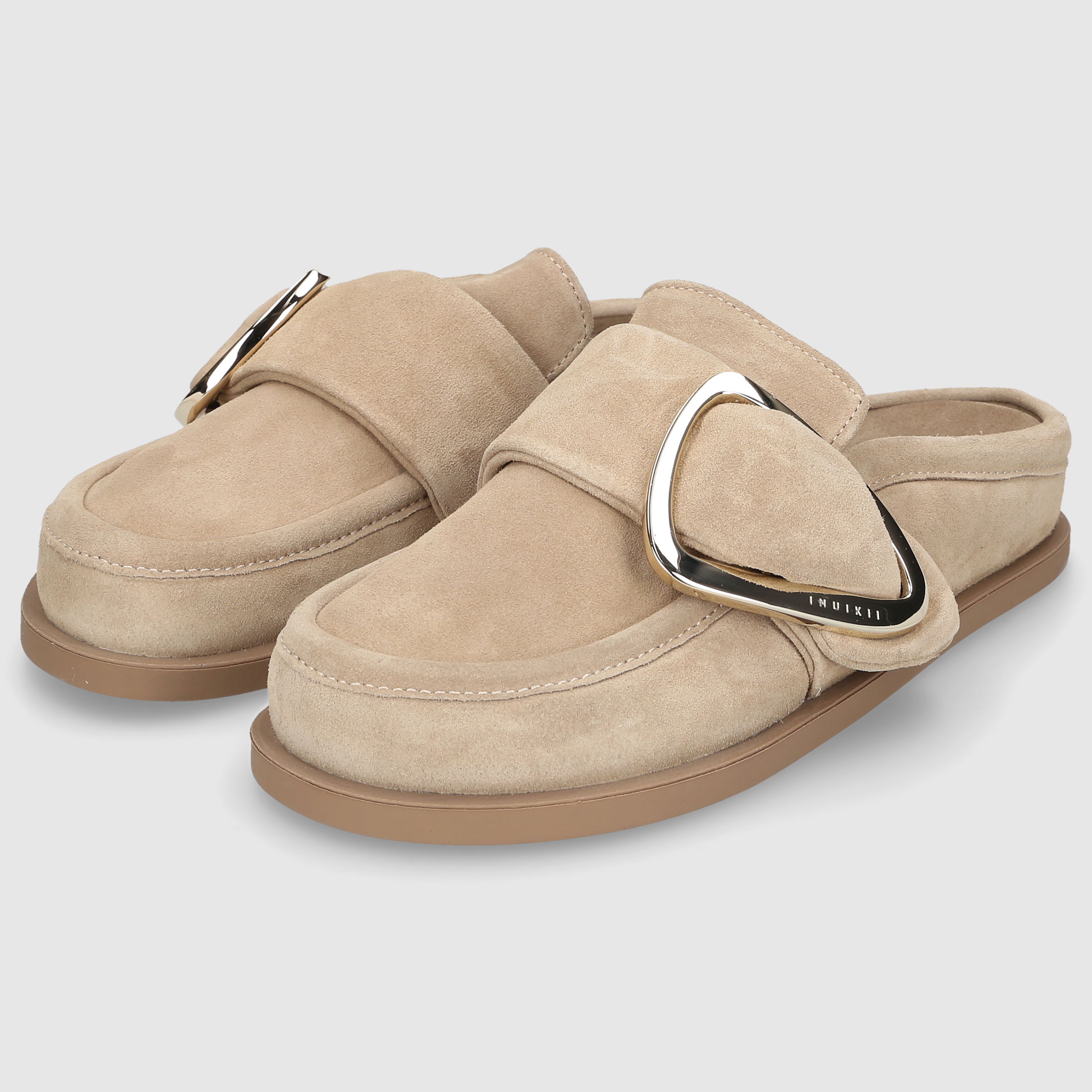 Inuikii Damen Sandale MULE SOFT Beige