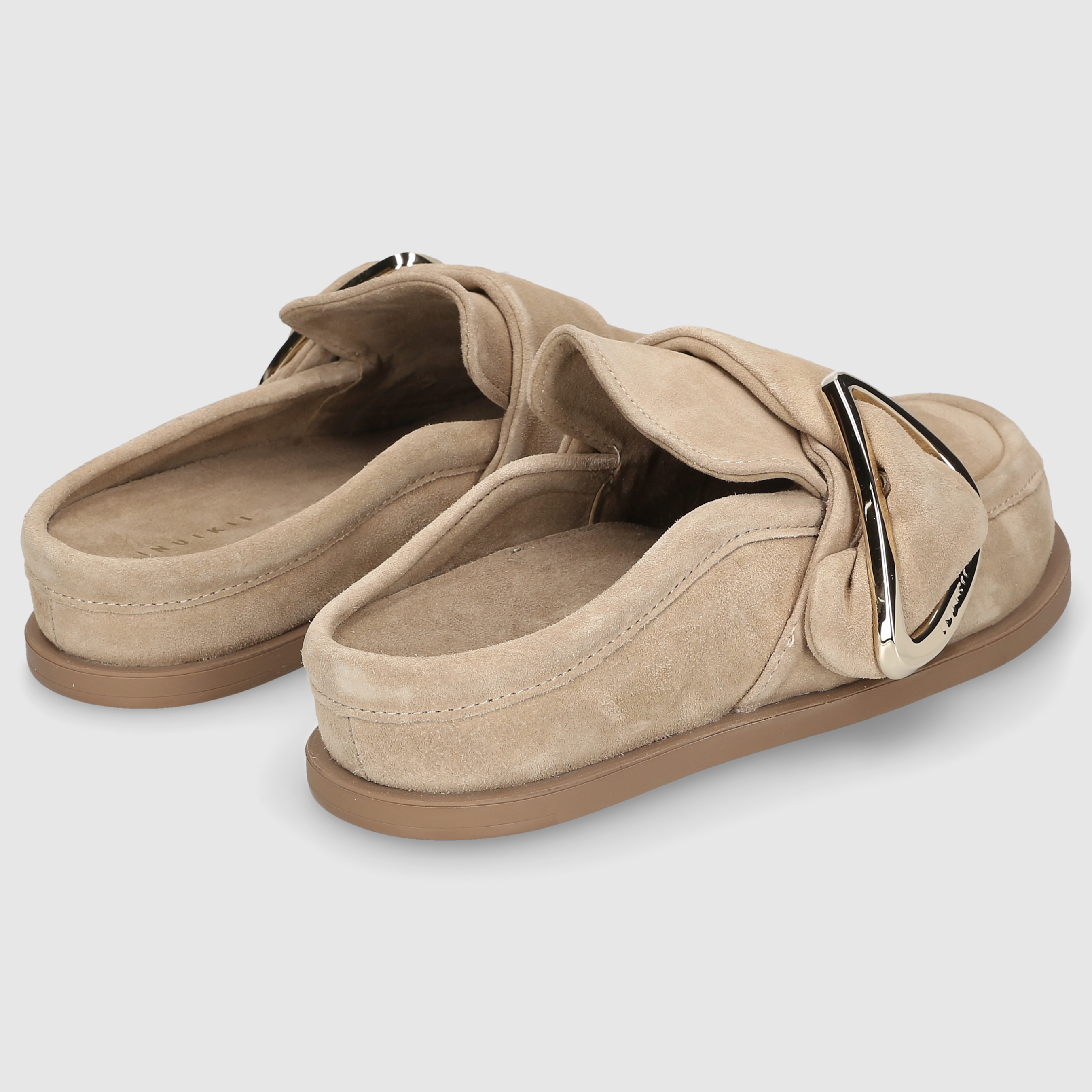Inuikii Damen Sandale MULE SOFT Beige