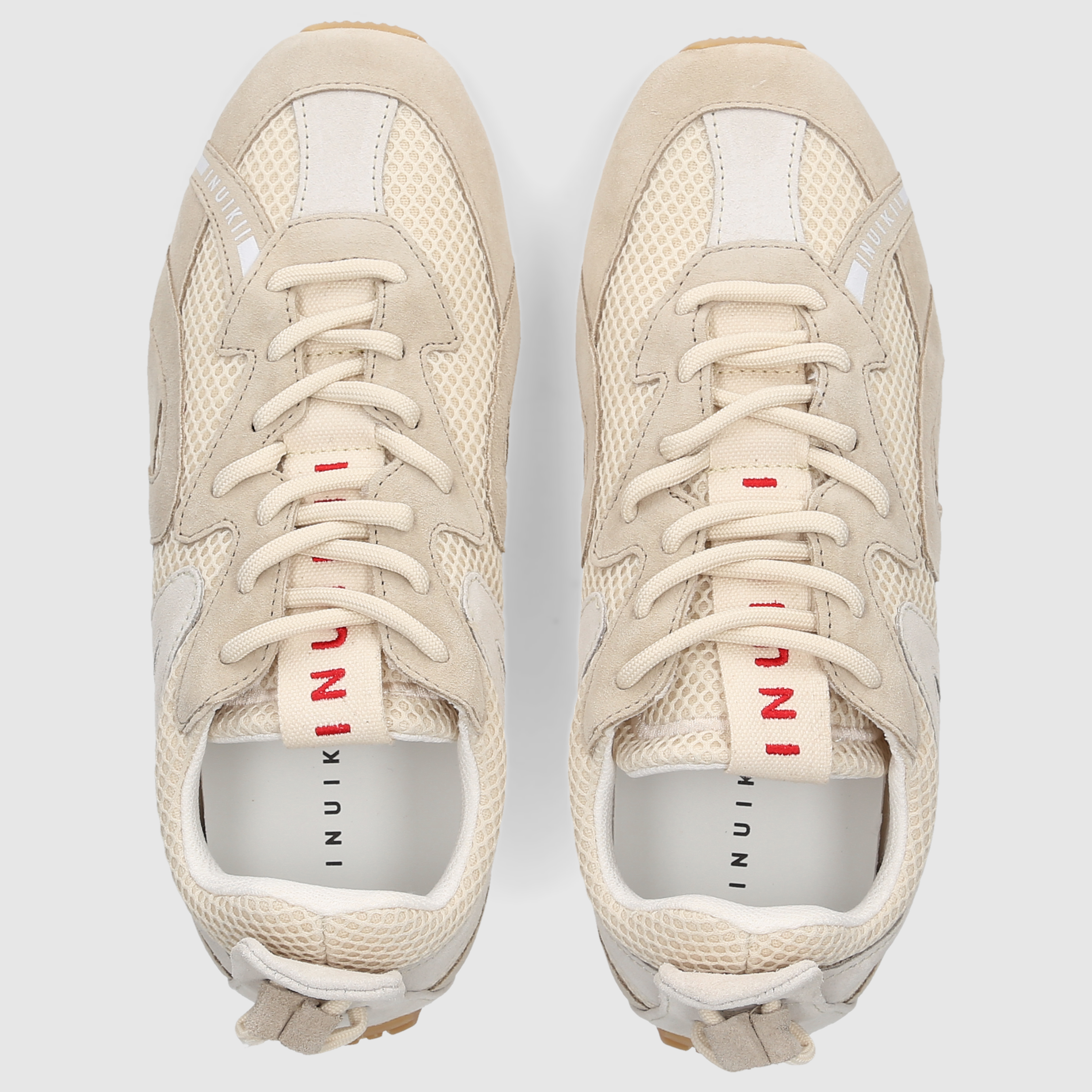 Inuikii Damen Sneaker MARIBELLA SUEDE Beige