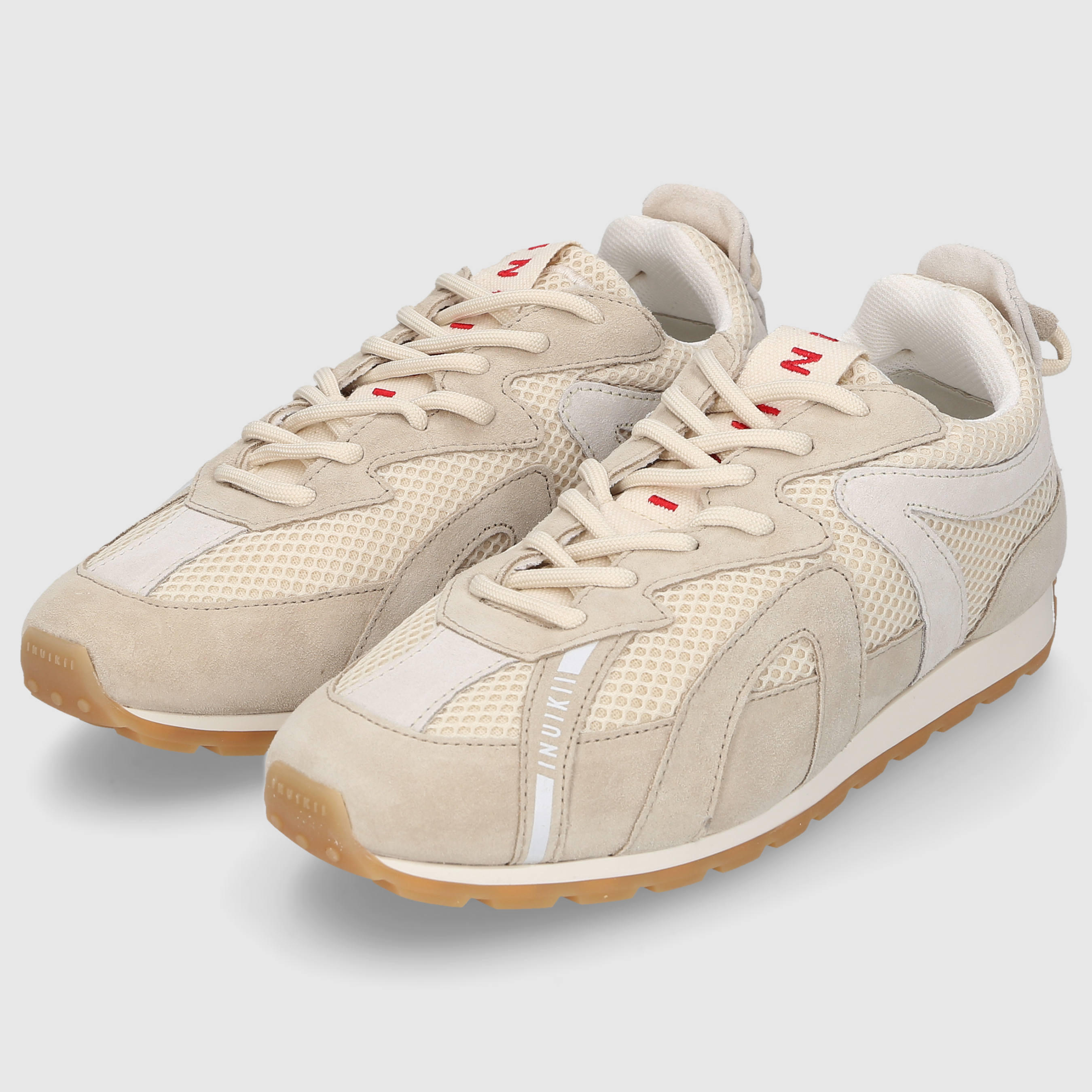 Inuikii Damen Sneaker MARIBELLA SUEDE Beige