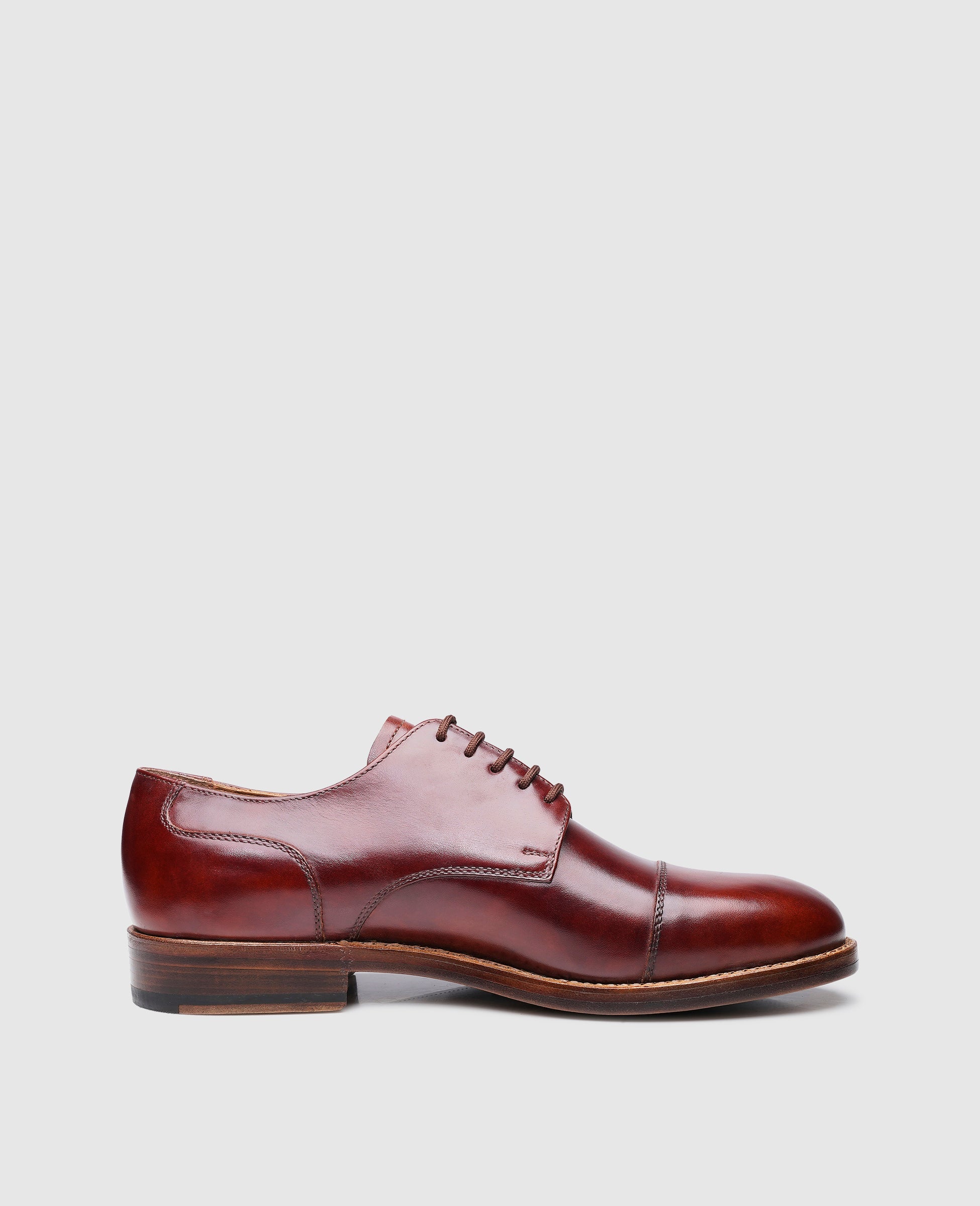 Heinrich Dinkelacker Herren Businessschuhe London Captoe TC - Whiskey