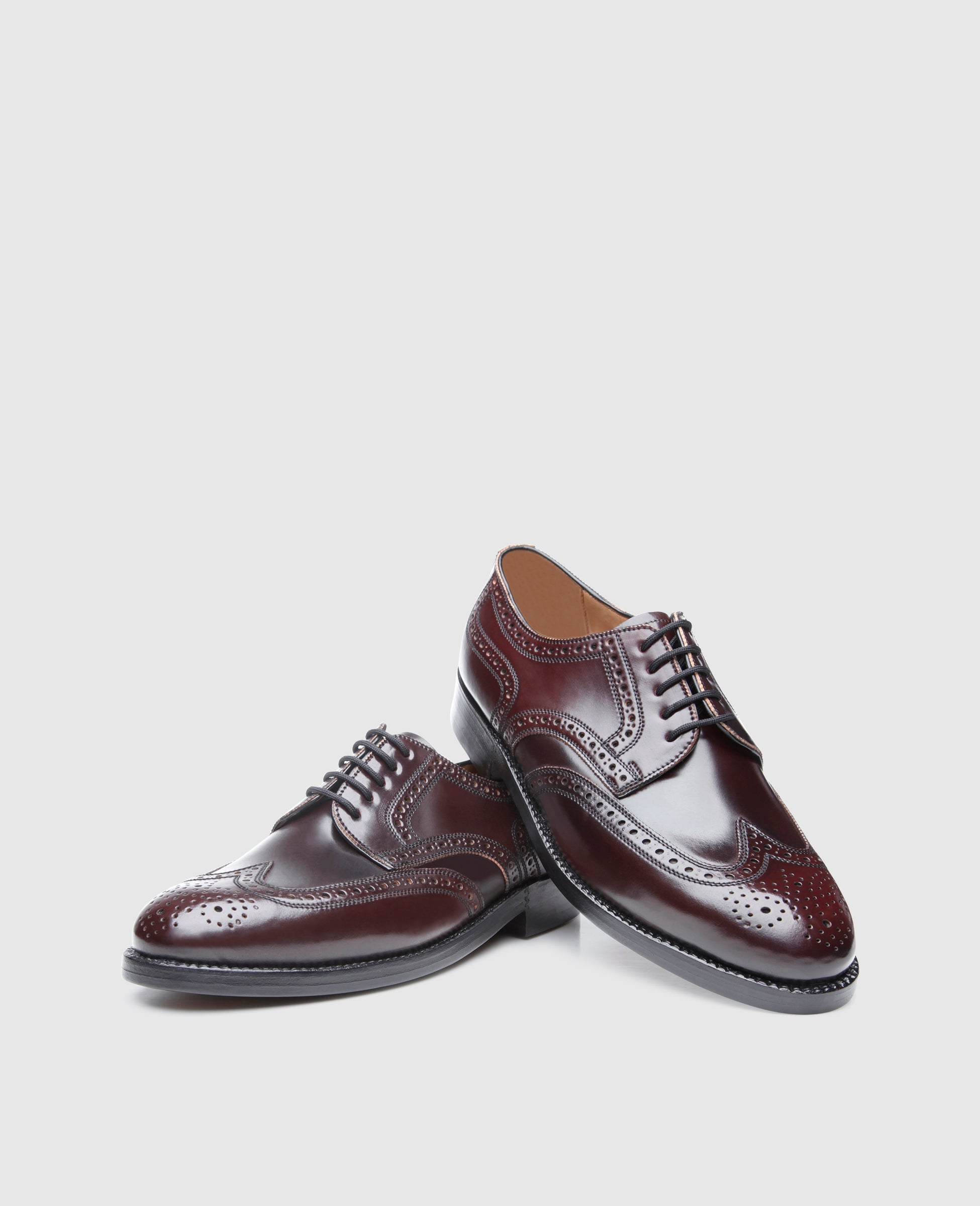 Heinrich Dinkelacker Herren London Full-Brogue C - Oxblood