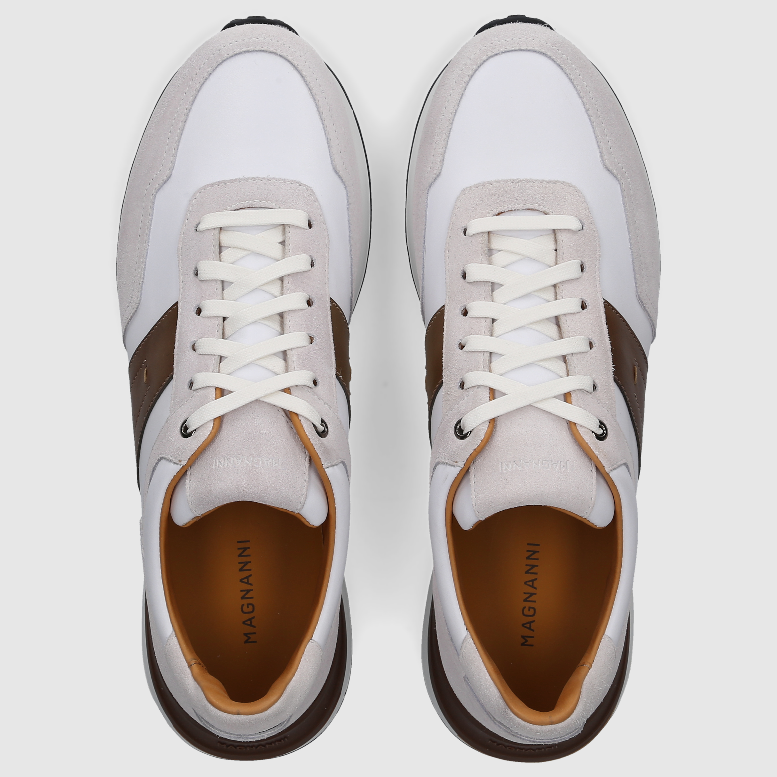 Magnanni Herren Sneaker 26281-SENTRO Blanco/Torba