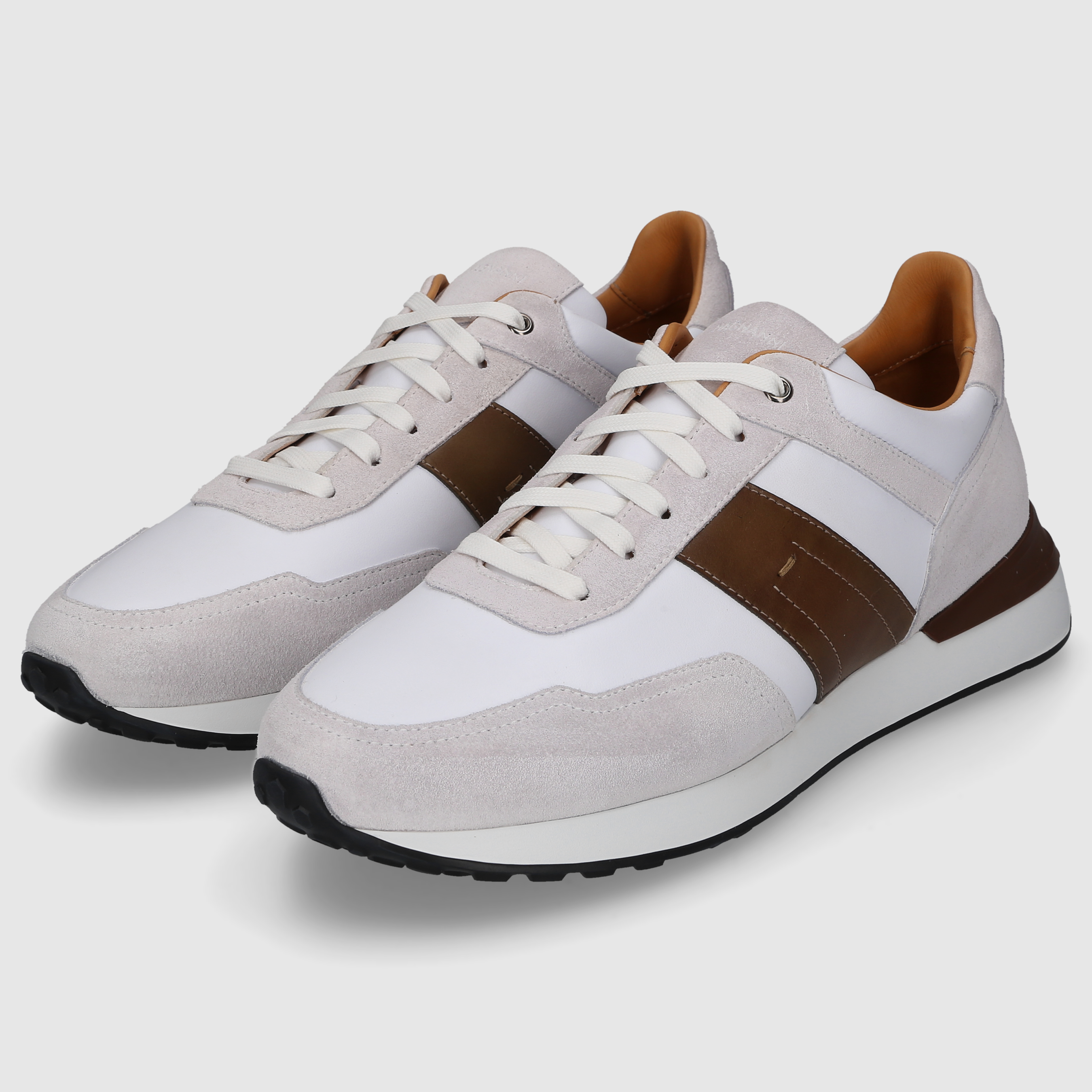 Magnanni Herren Sneaker 26281-SENTRO Blanco/Torba