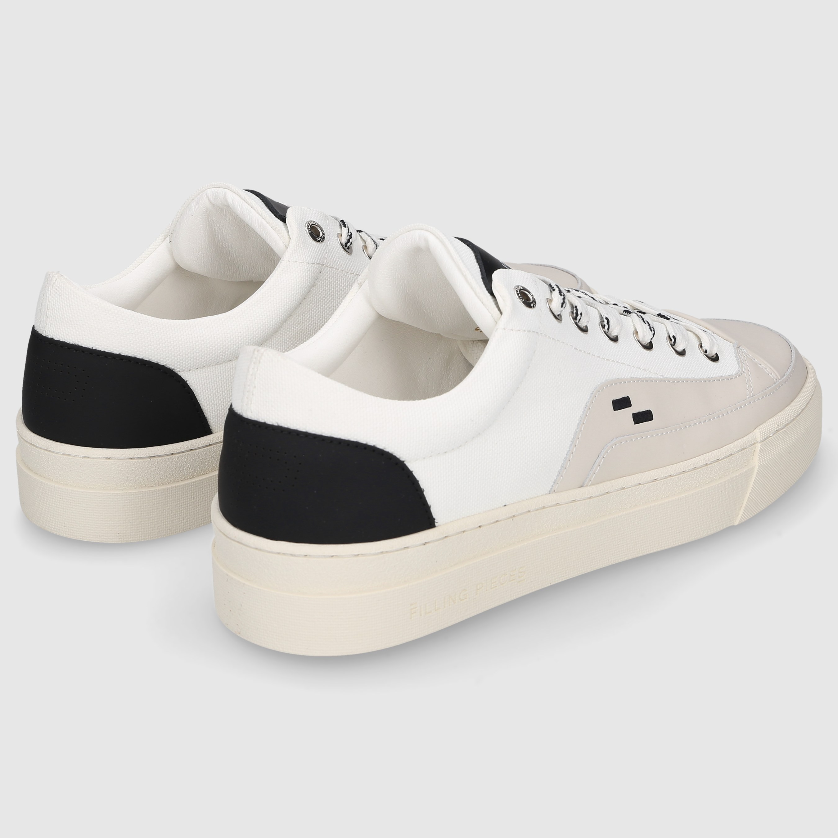 Filling Pieces Herren Sneaker Riviera Low White