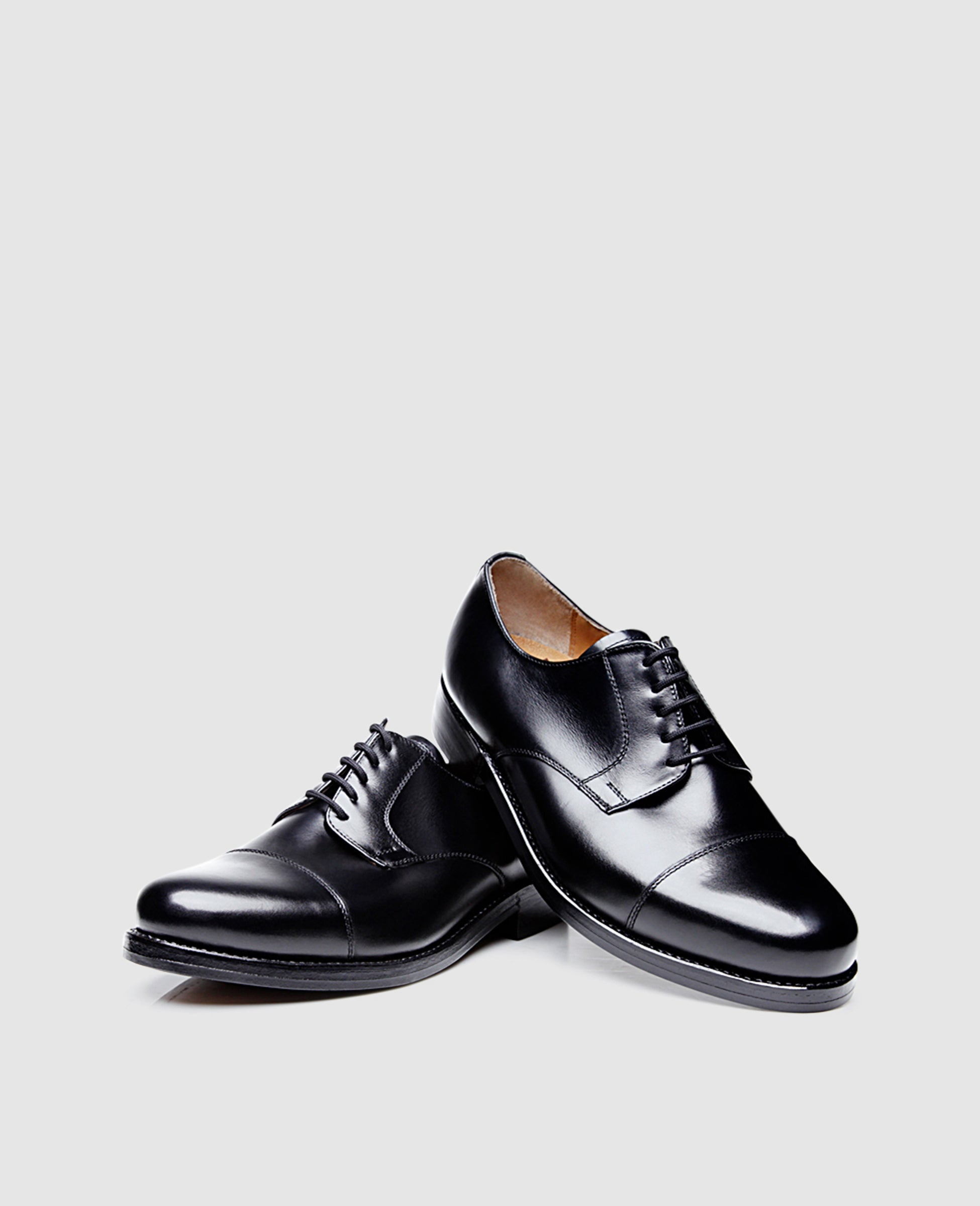 Heinrich Dinkelacker Herren Businessschuhe Janosh K Captoe BC - Schwarz