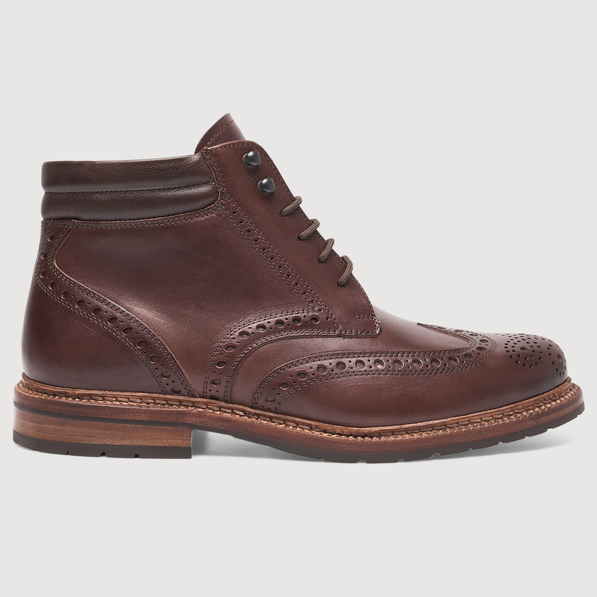Heinrich Dinkelacker Men's Janosh K Full Brogue BC - Dark Brown