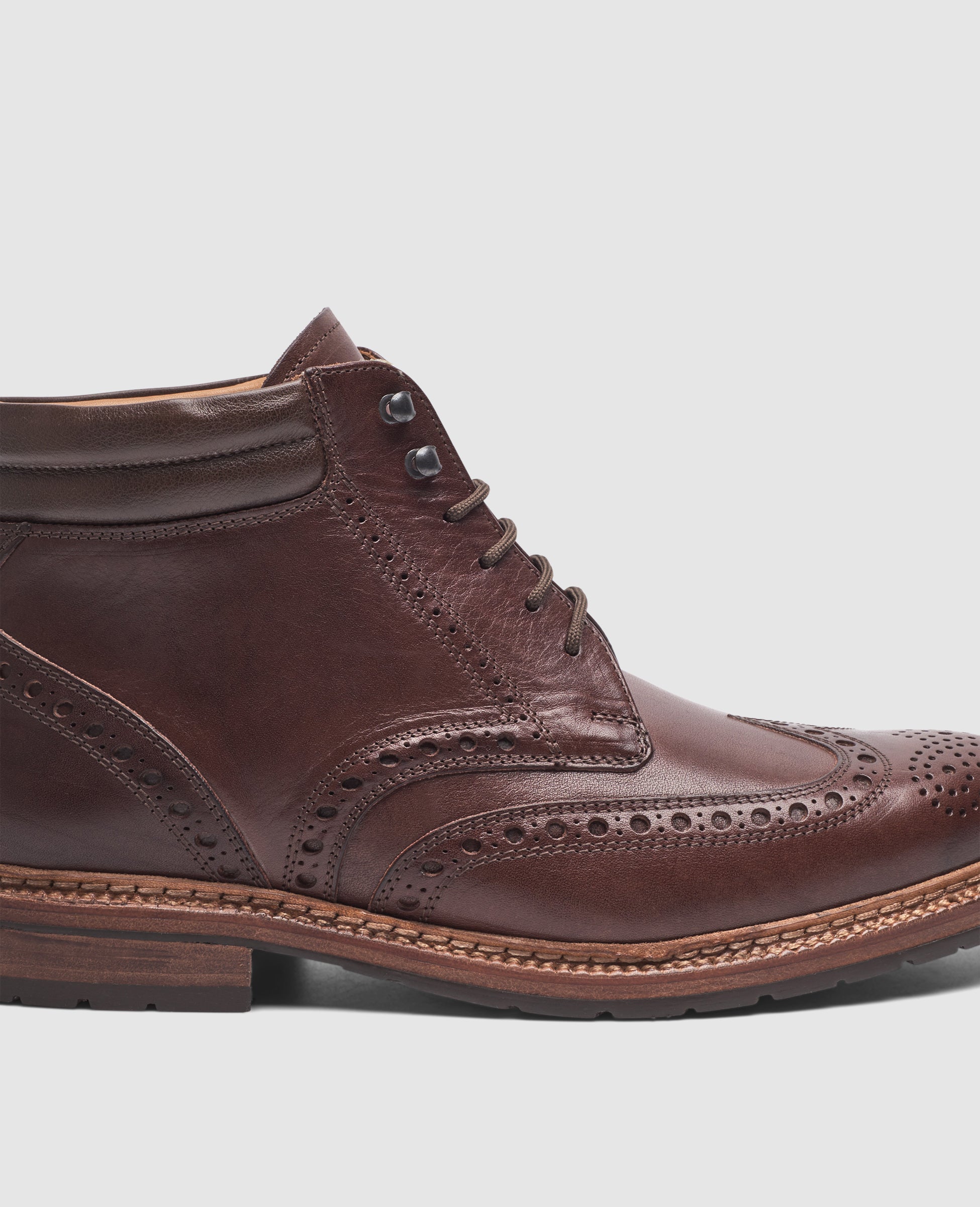 Heinrich Dinkelacker Men's Janosh K Full Brogue BC - Dark Brown
