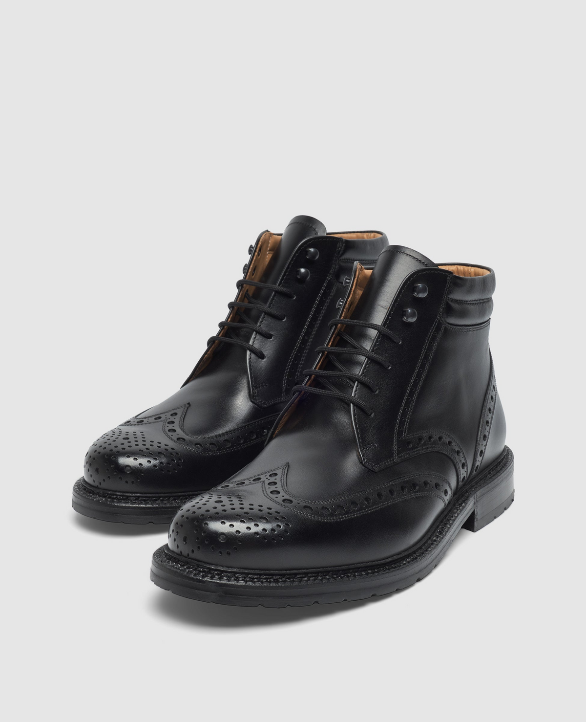 Heinrich Dinkelacker Men's Janosh K Full Brogue BC - Black