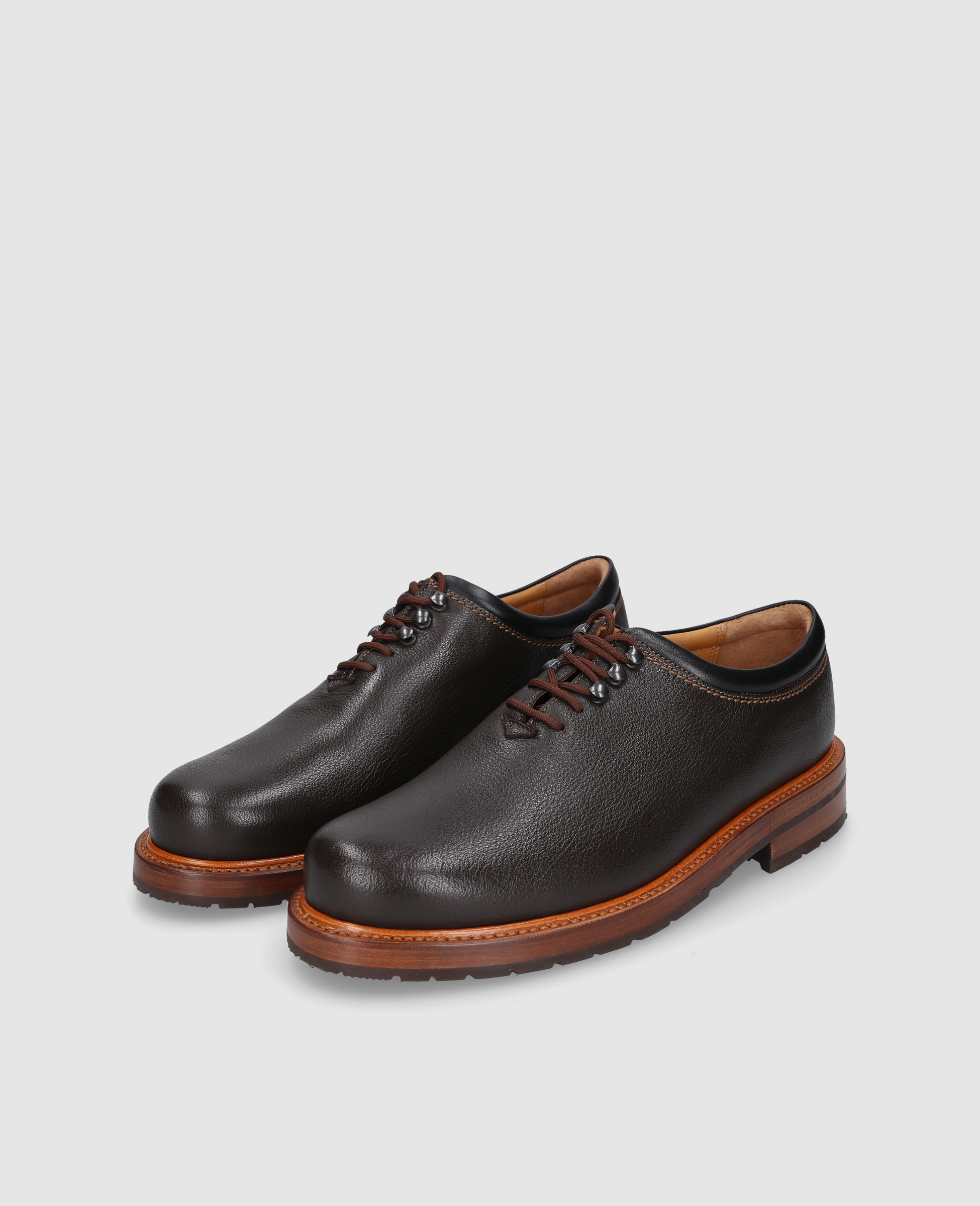 Heinrich Dinkelacker Herren Rio Wholecut W - Dunkelbraun