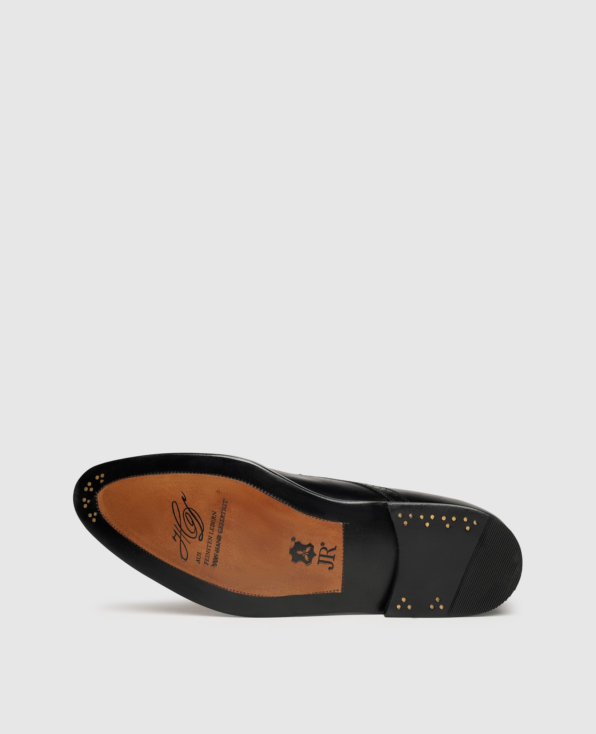 Heinrich Dinkelacker Herren Klassiker Milano Plain Schwarz
