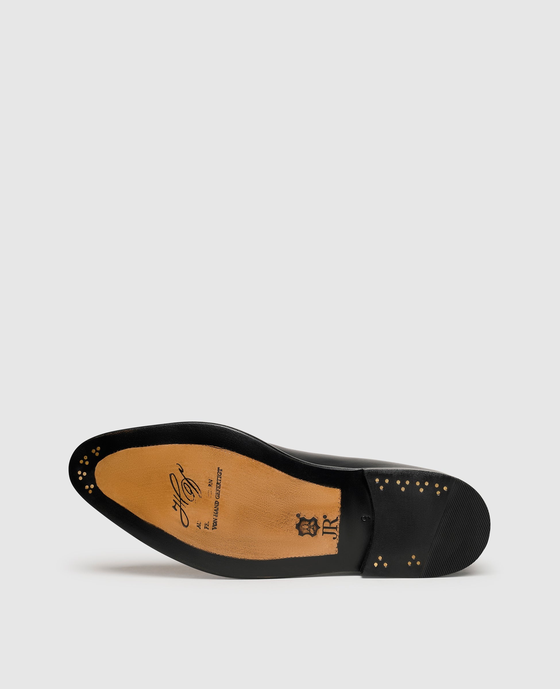 Heinrich Dinkelacker Herren Businessschuhe Milano Captoe BC - Schwarz