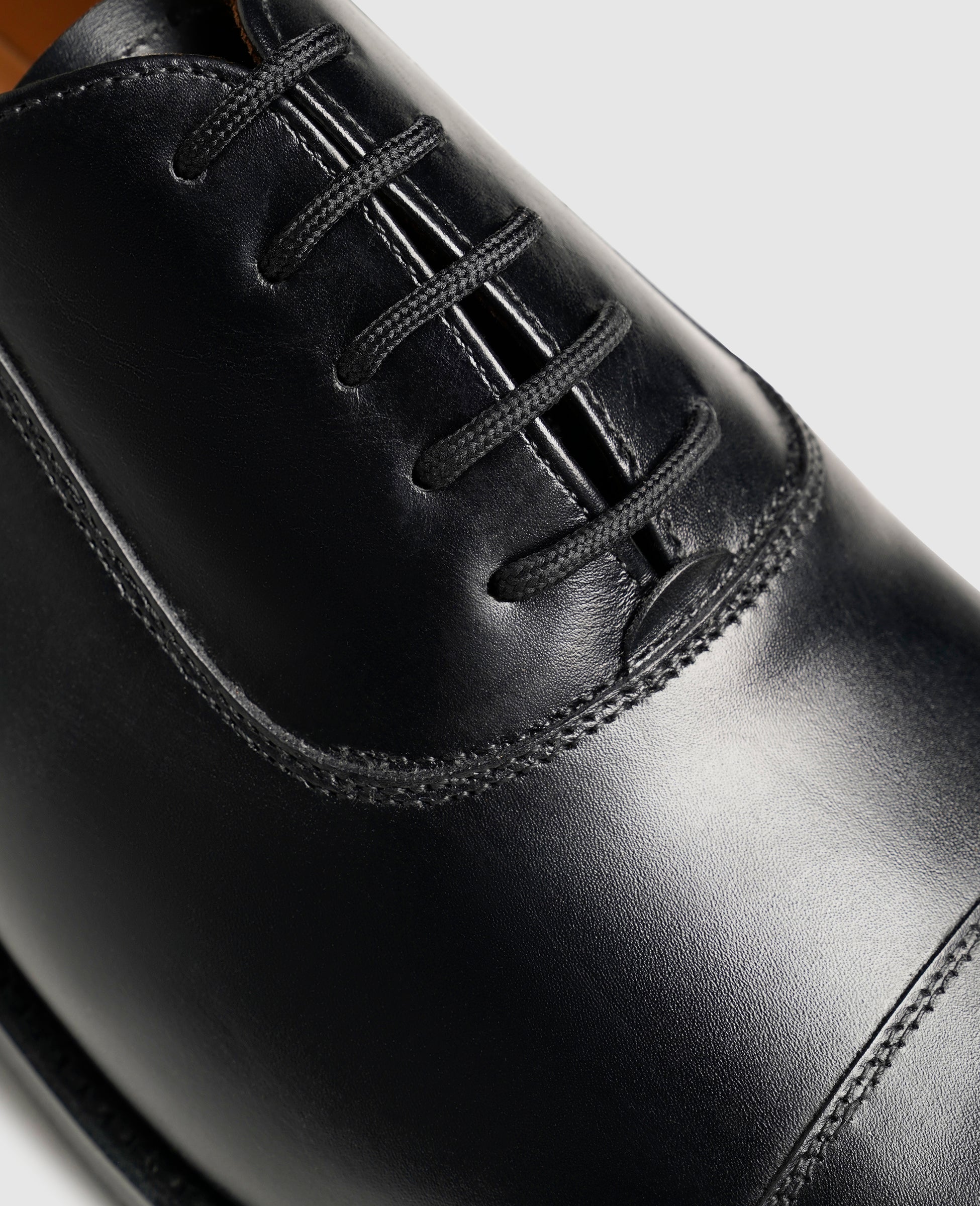 Heinrich Dinkelacker Herren Businessschuhe Milano Captoe BC - Schwarz