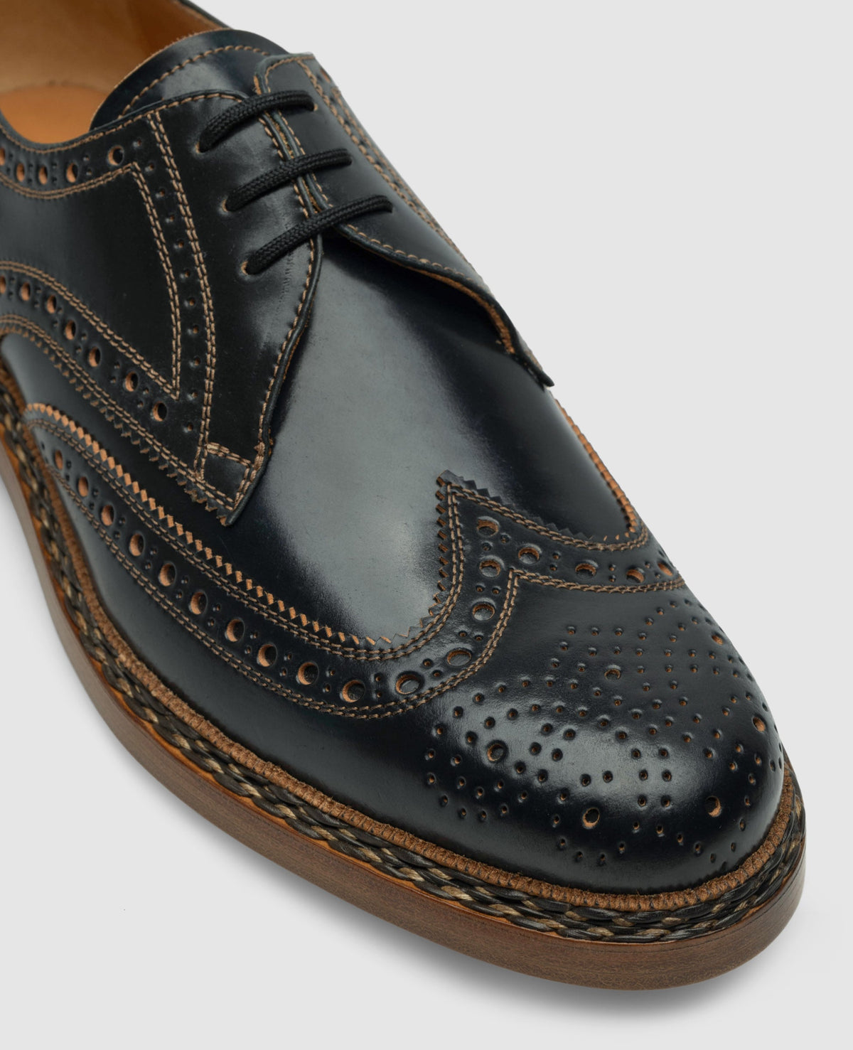 Buda Full-Brogue C - Schwarz