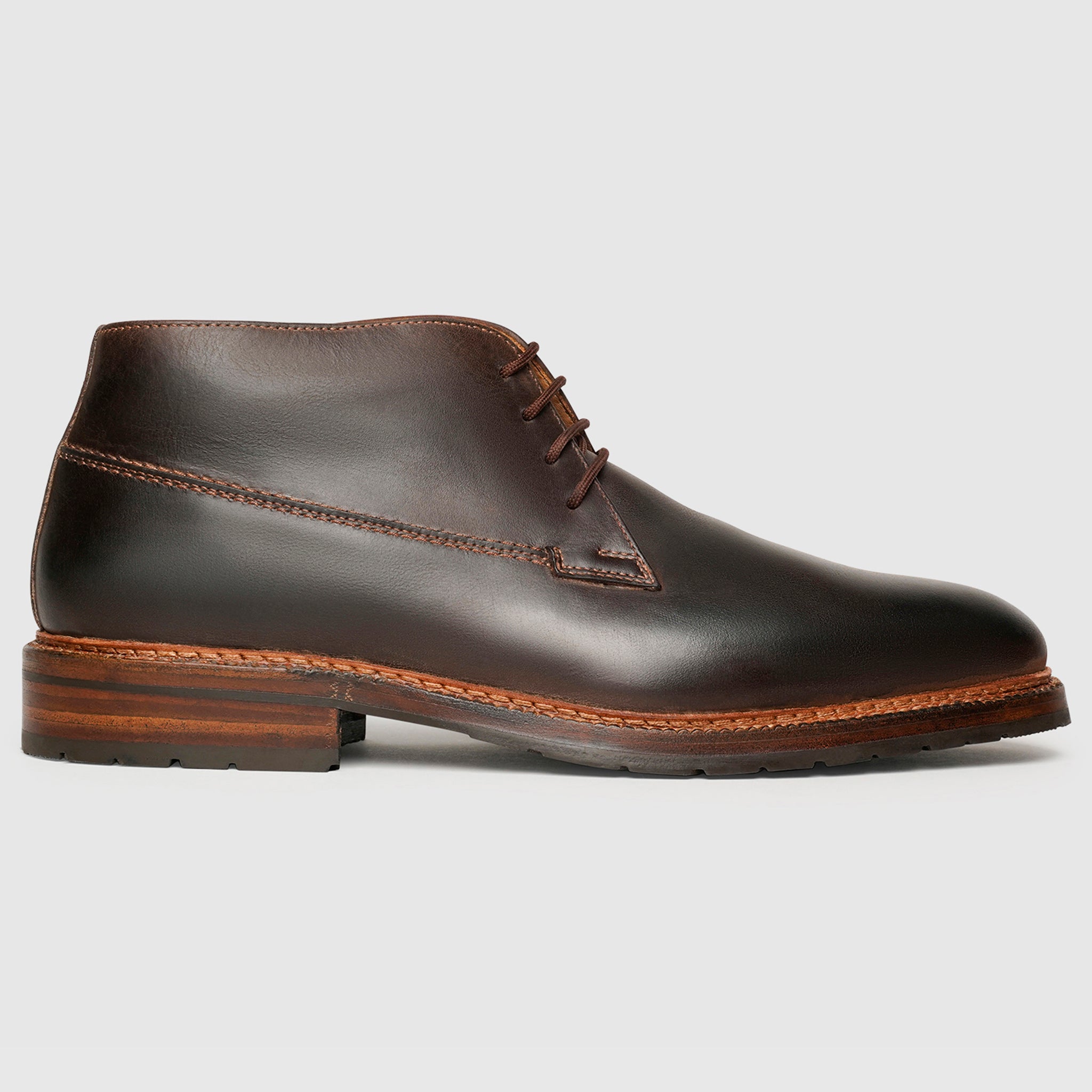 Heinrich Dinkelacker Herren Luzern Plain H - Mocca