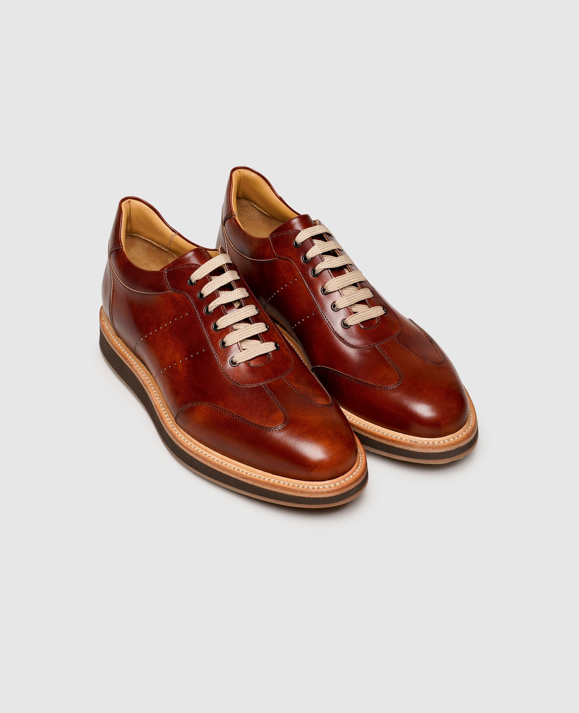 Heinrich Dinkelacker Herren London Sneaker TC - Whiskey