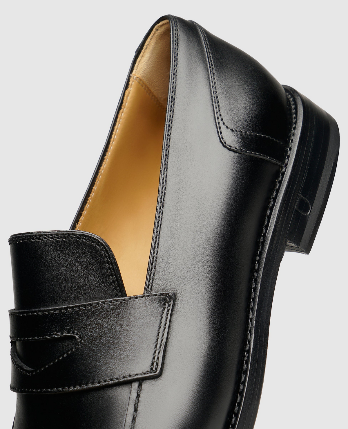 Henry Stevens Herren Loafer Haywood PL - Schwarz