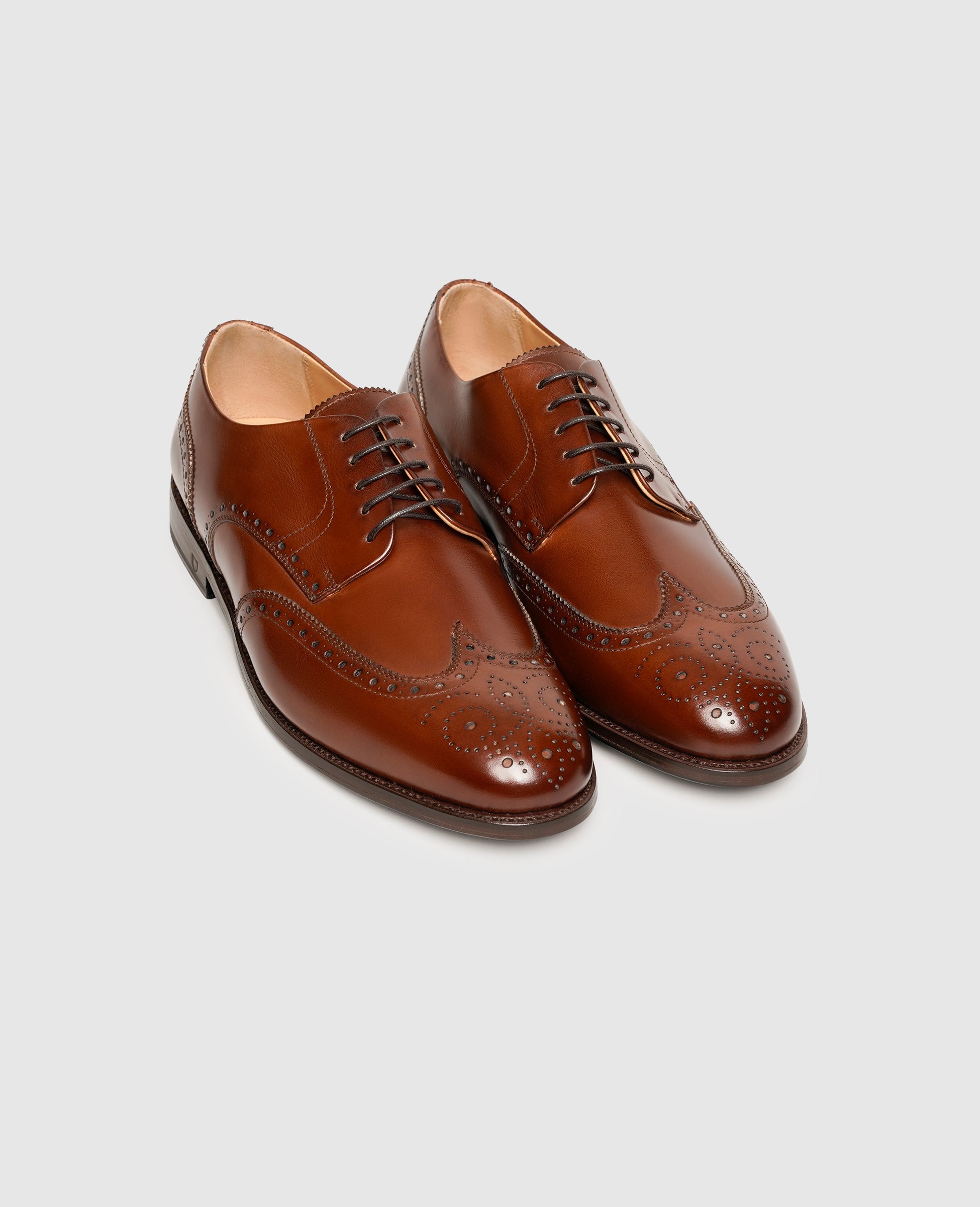 Henry Stevens Herren Jones FBD - Midbrown