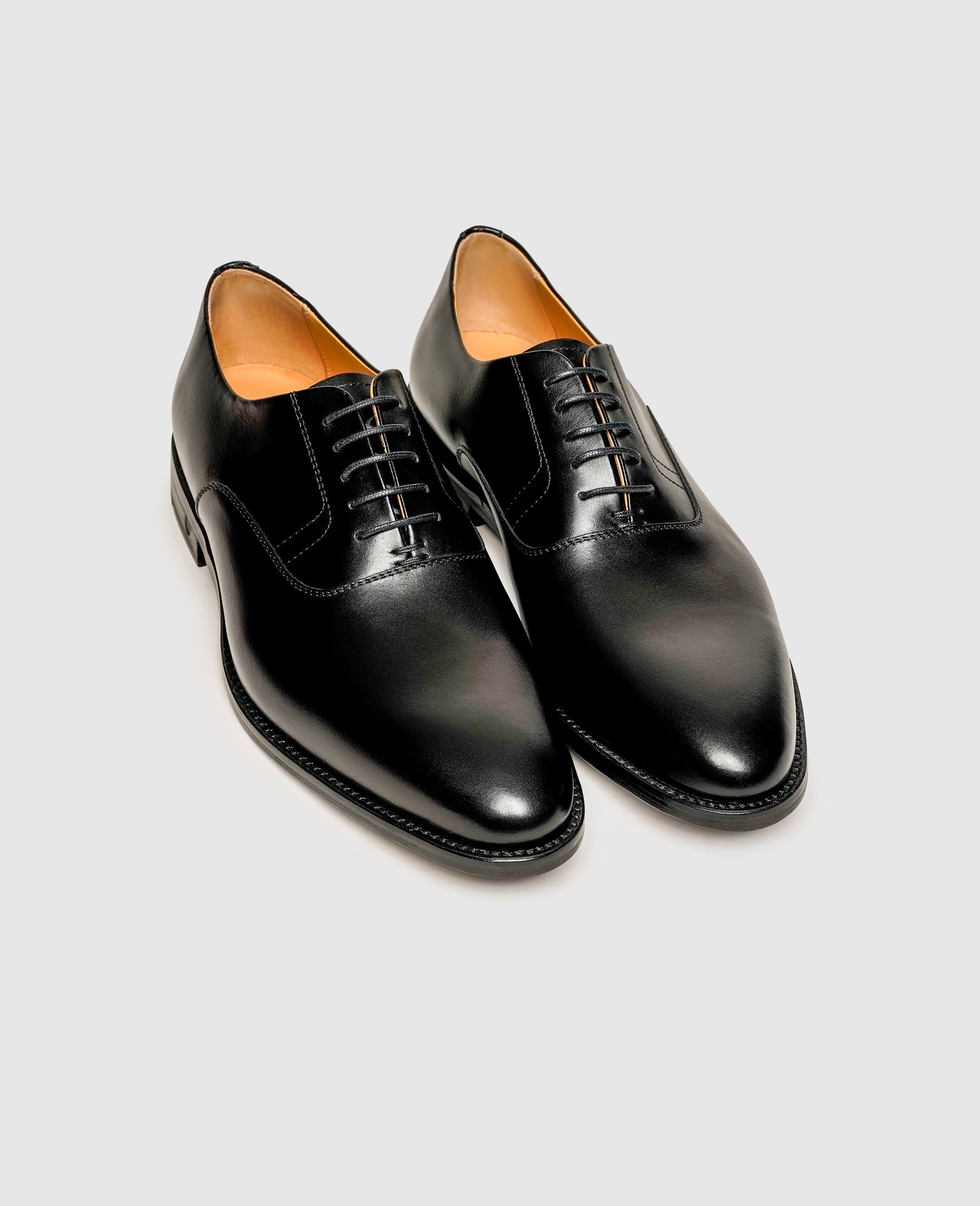 Henry Stevens Herren Businessschuhe Marshall PO - Schwarz