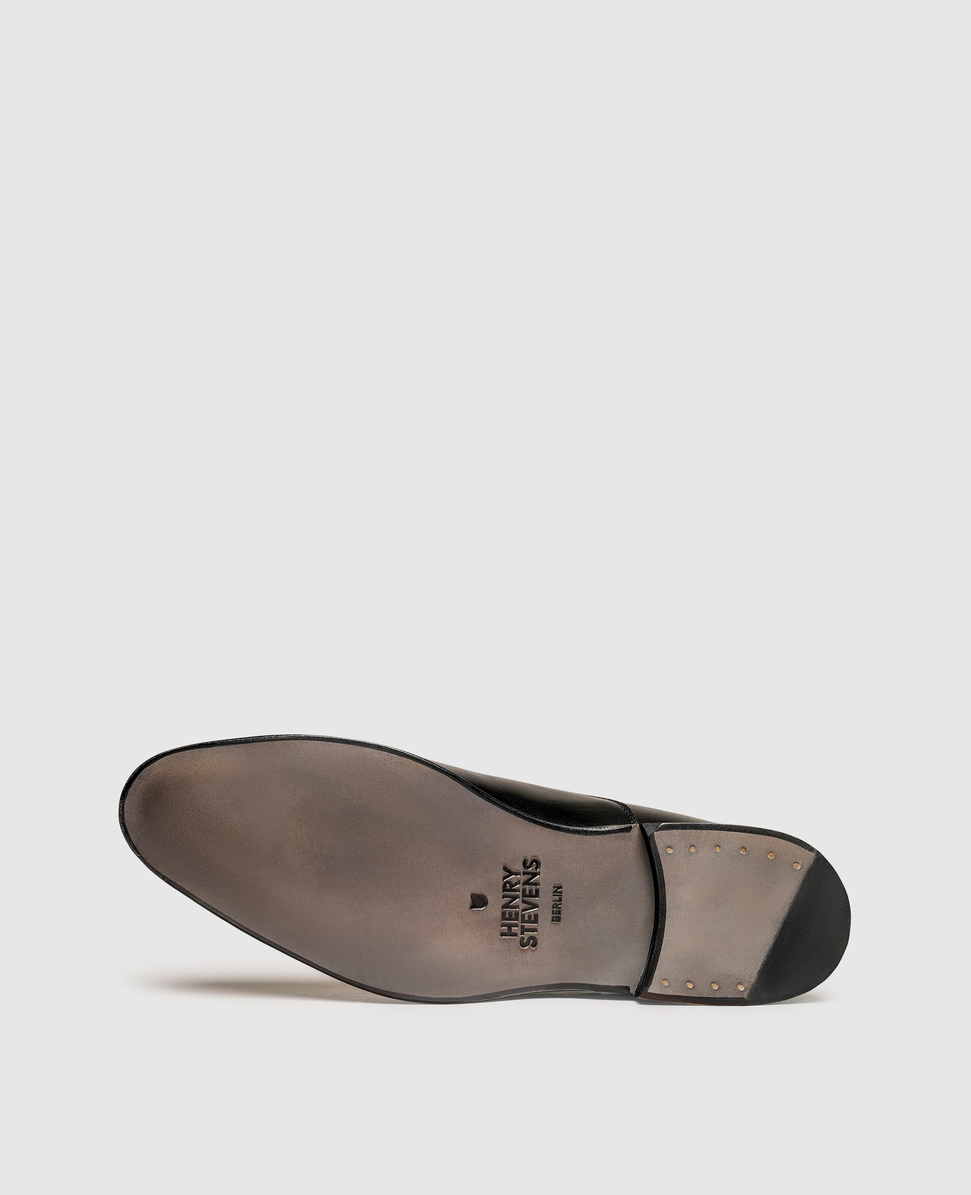 Henry Stevens Herren Businessschuhe Marshall PO - Schwarz