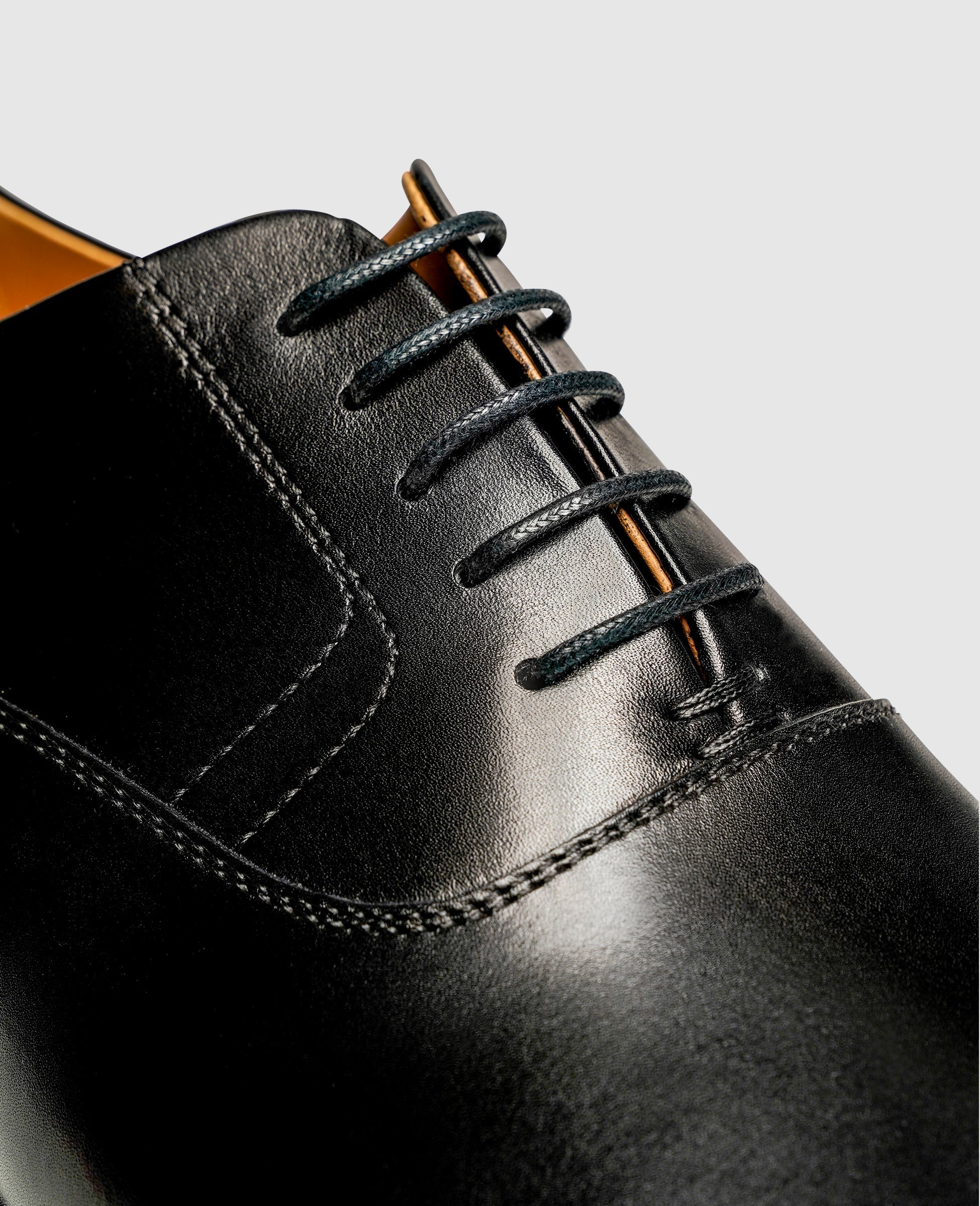 Henry Stevens Herren Businessschuhe Marshall PO - Schwarz