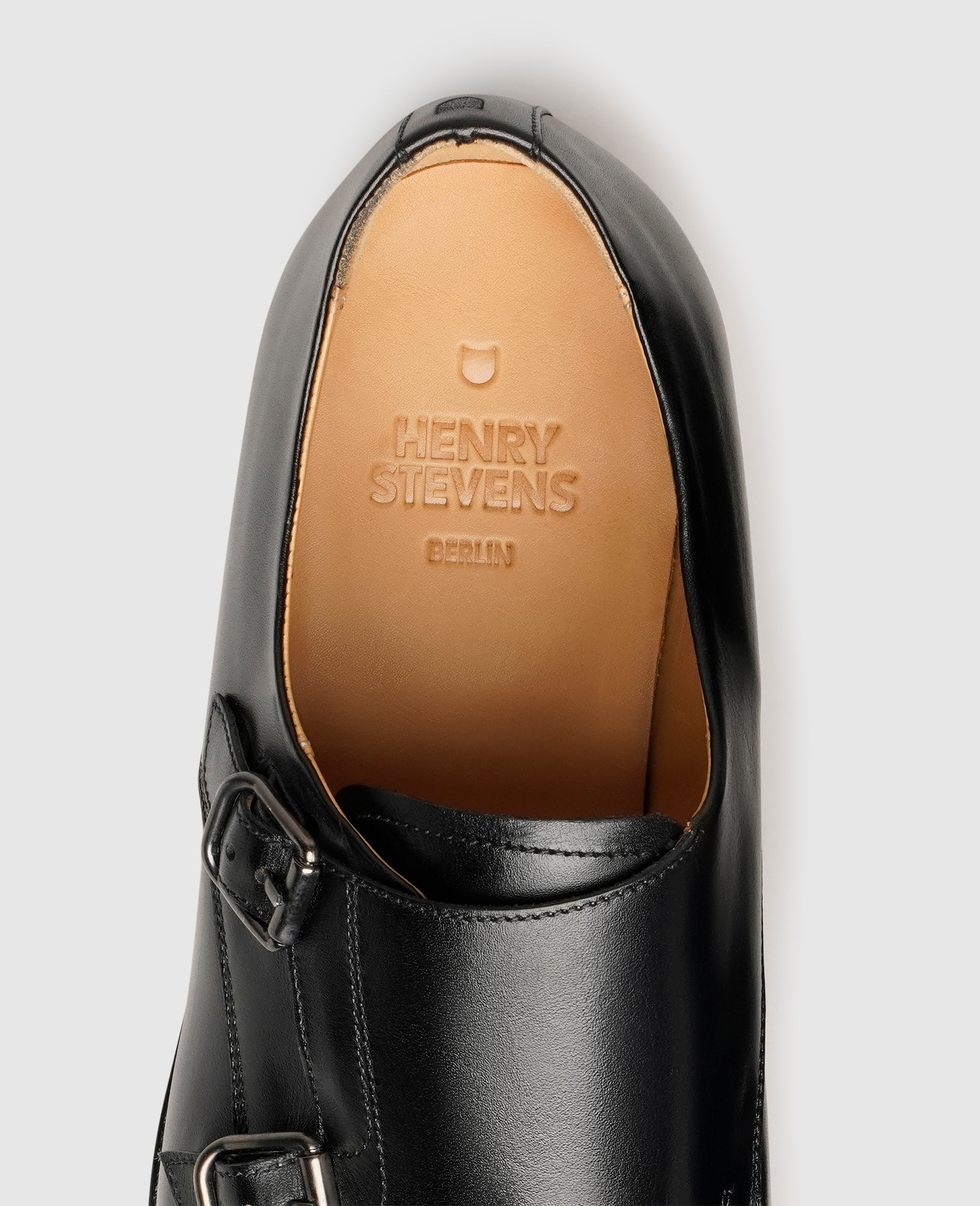 Henry Stevens Herren Businessschuhe Marshall CDM - Schwarz