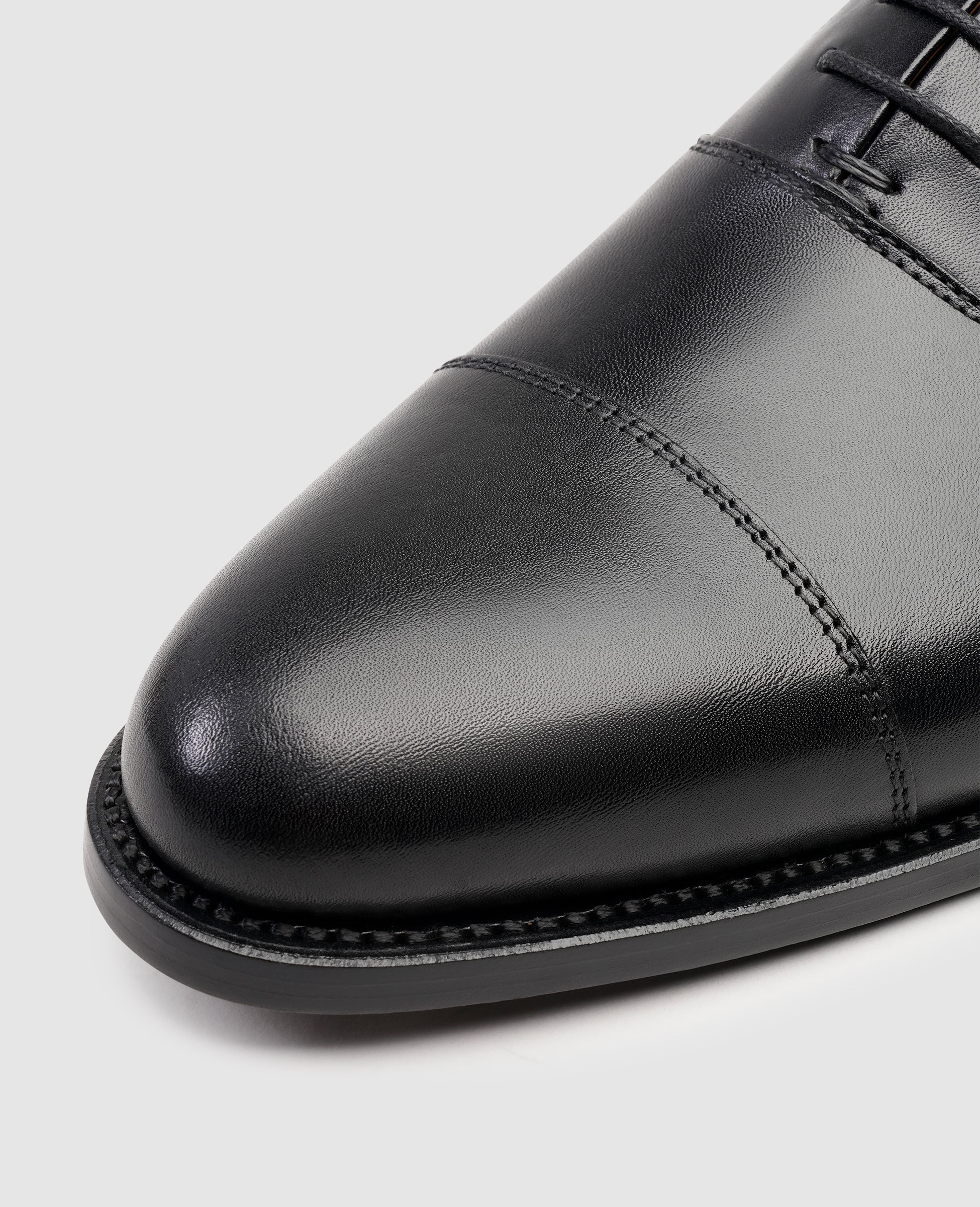 Henry Stevens Herren Businessschuhe Marshall CO - Schwarz