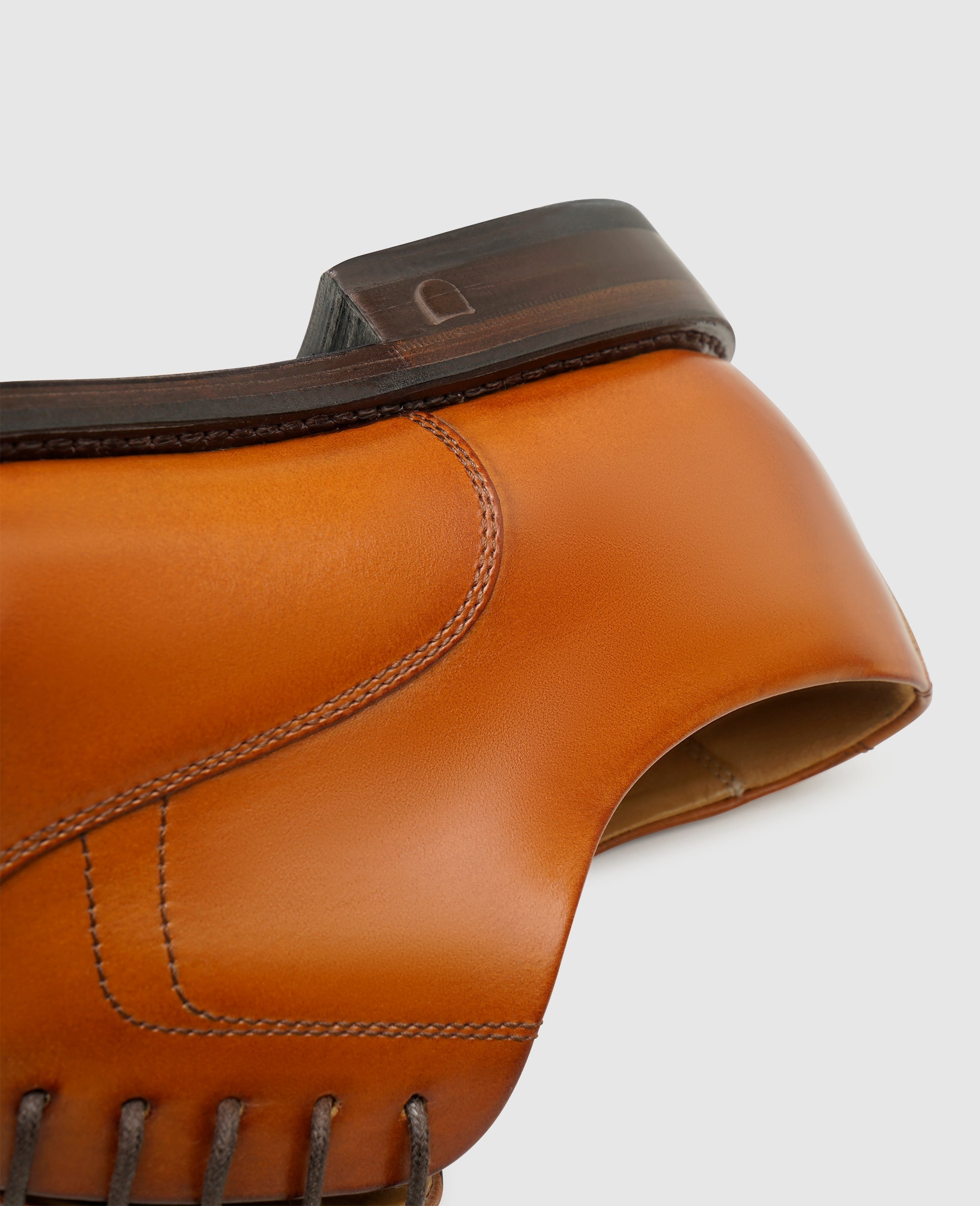 Henry Stevens Herren Businessschuhe Marshall CO - Cognac